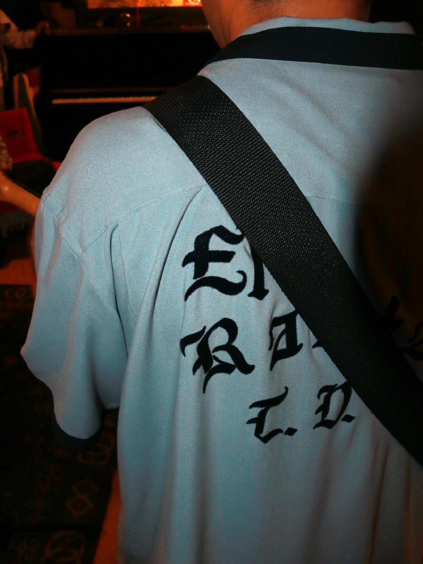 RADIALL | True Deal Pot - OPEN COLLARED SHIRT S/S - Steel Gray