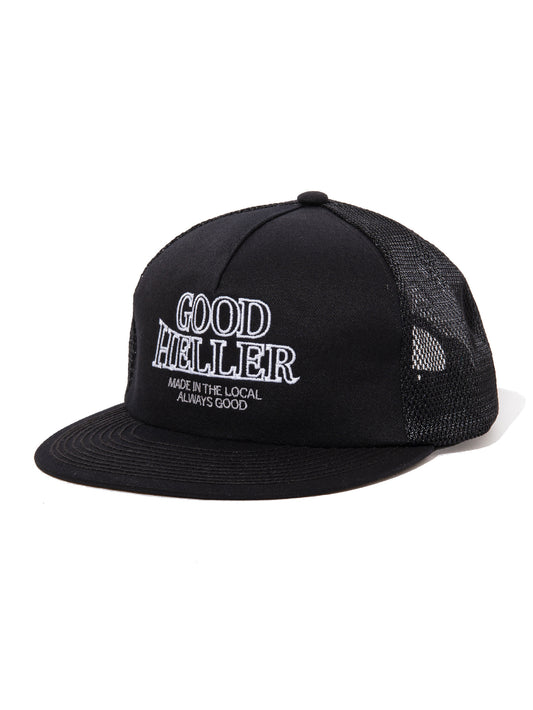 GOOD HELLER | EMBROIDERY LOGO MESH CAP