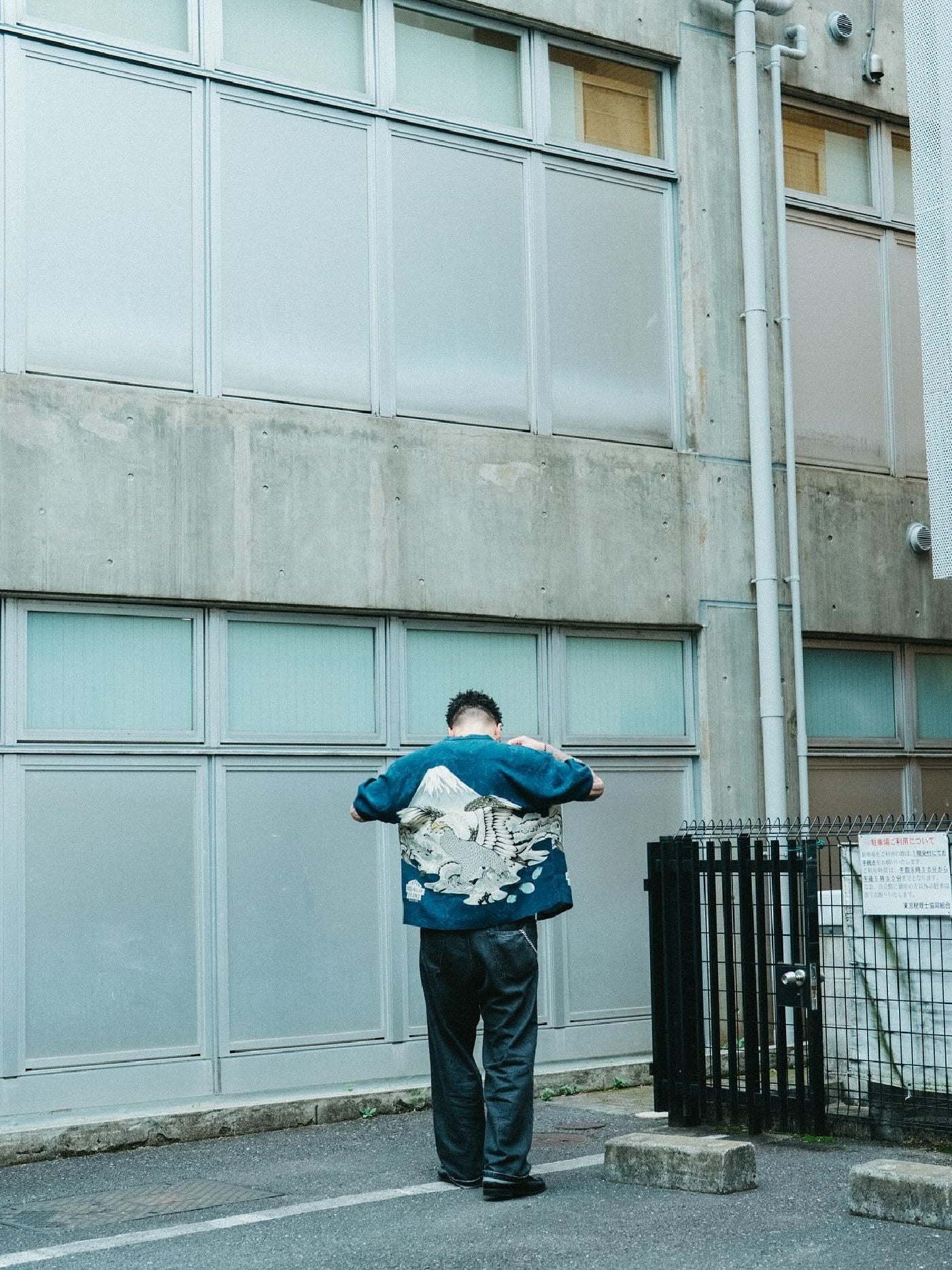 GOOD HELLER | "一富士二鷹三茄子" ORIENTAL PANEL PATTERN RAYON S/S SHIRT