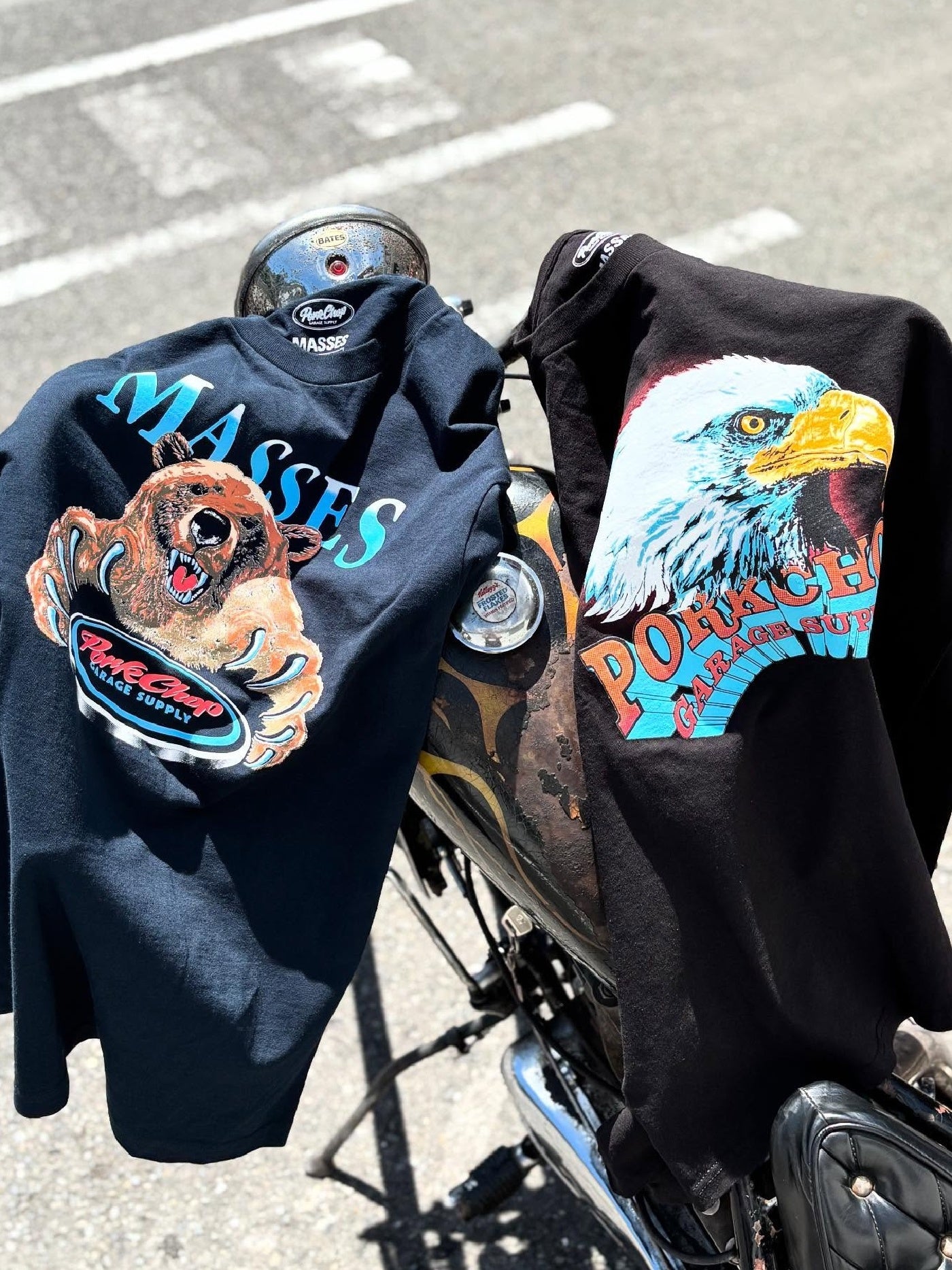 PORKCHOP | T-SHIRT EAGLE - Black