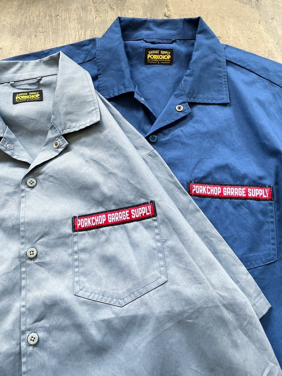 PORKCHOP | PCGS WORK SHIRT - Blue