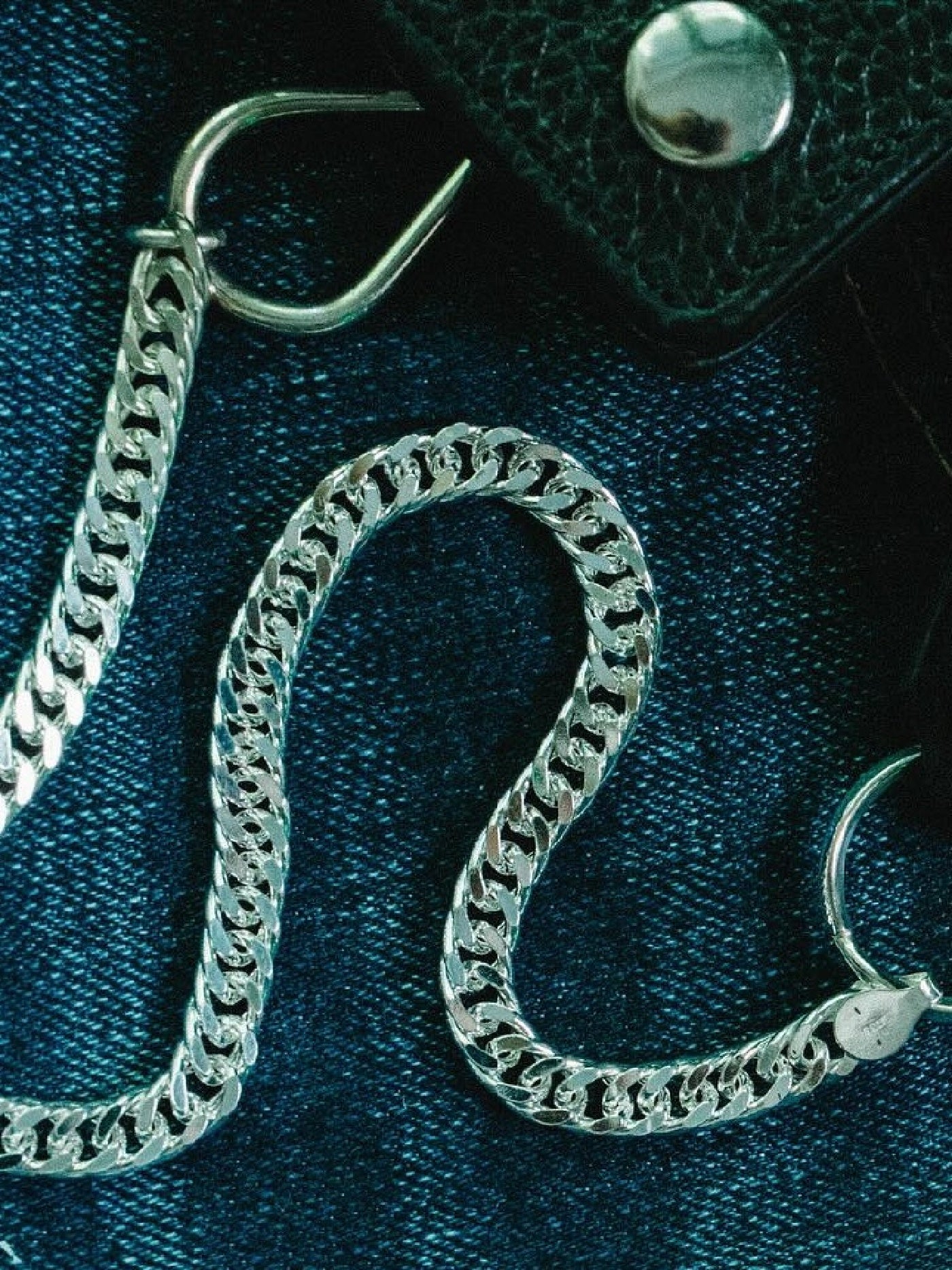 GOOD HELLER | SILVER FLAT TYPE WALLET CHAIN