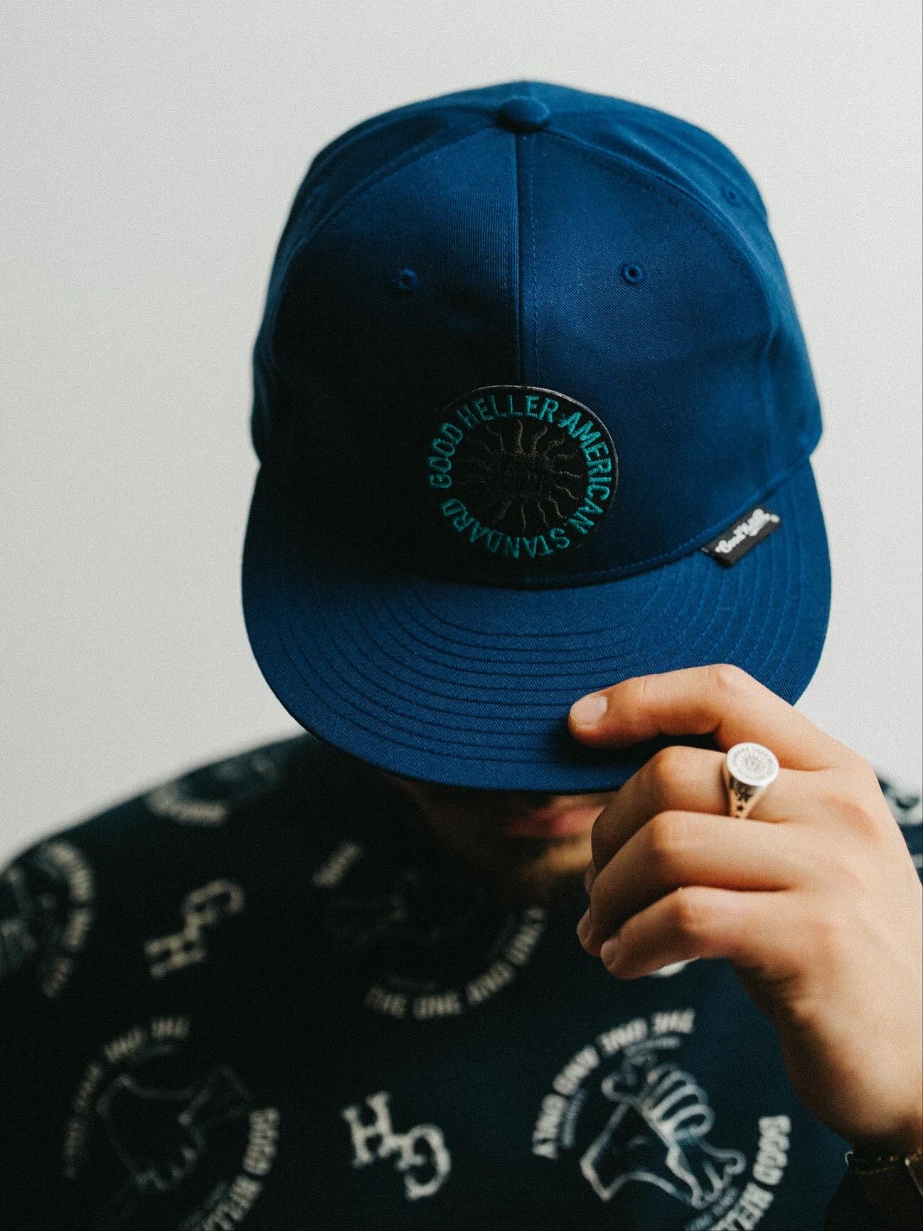 GOOD HELLER | CIRCLE WAPPEN TWILL CAP