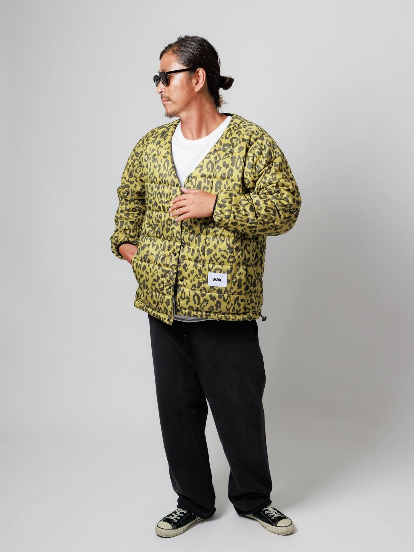 【10.12 (Sun) Release】WAX | Reversible Nylon Cardigan