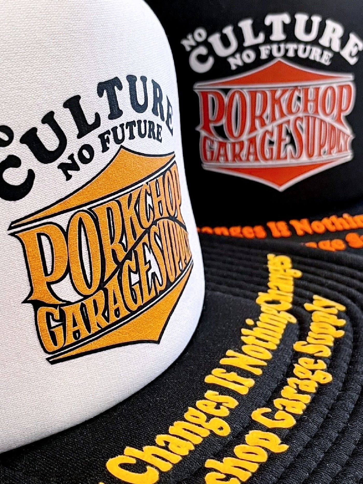【10.12 (Sun) 12:00 Release】PORKCHOP | WAVE LOGO MESH CAP