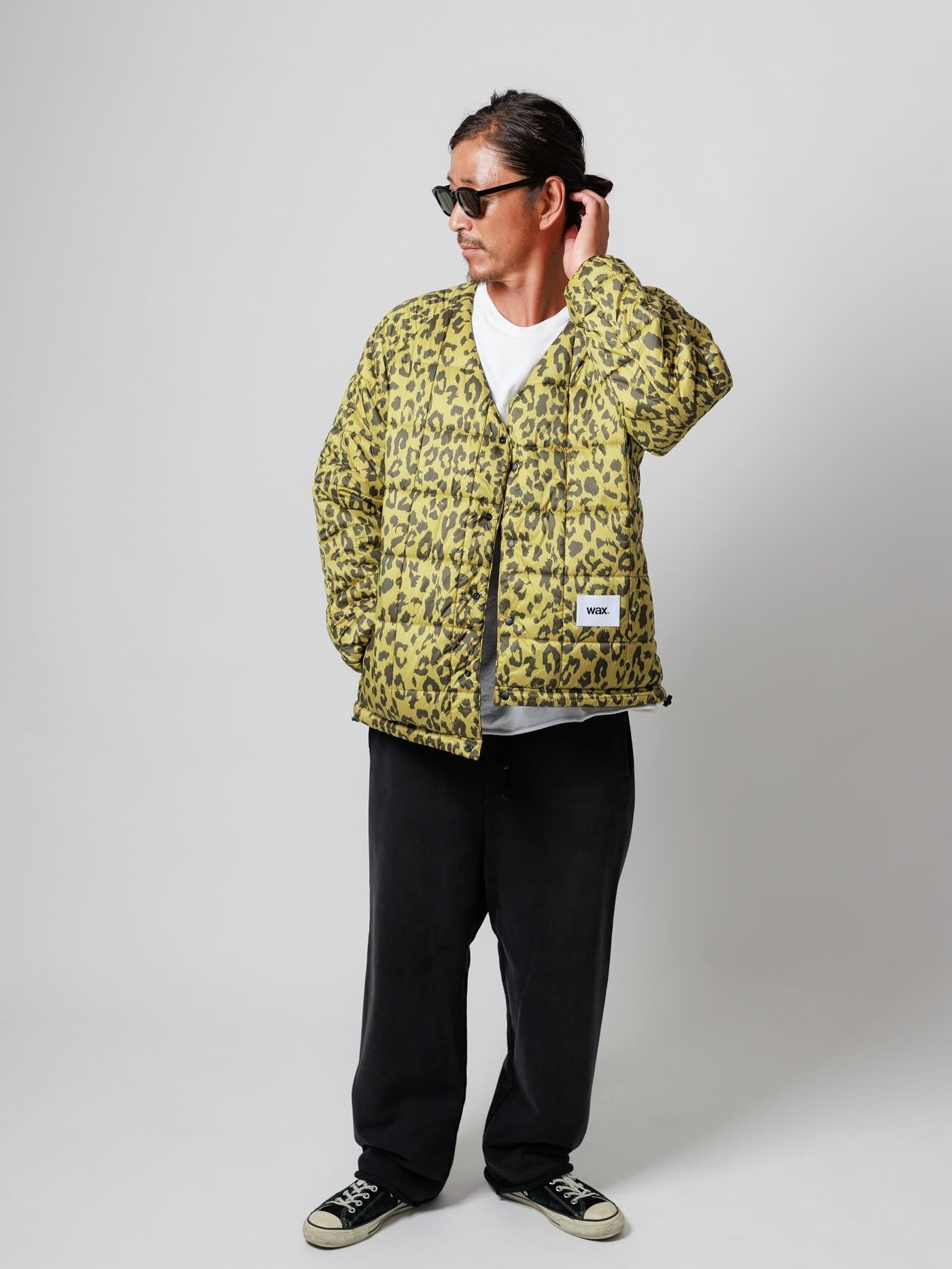 【10.12 (Sun) Release】WAX | Reversible Nylon Cardigan