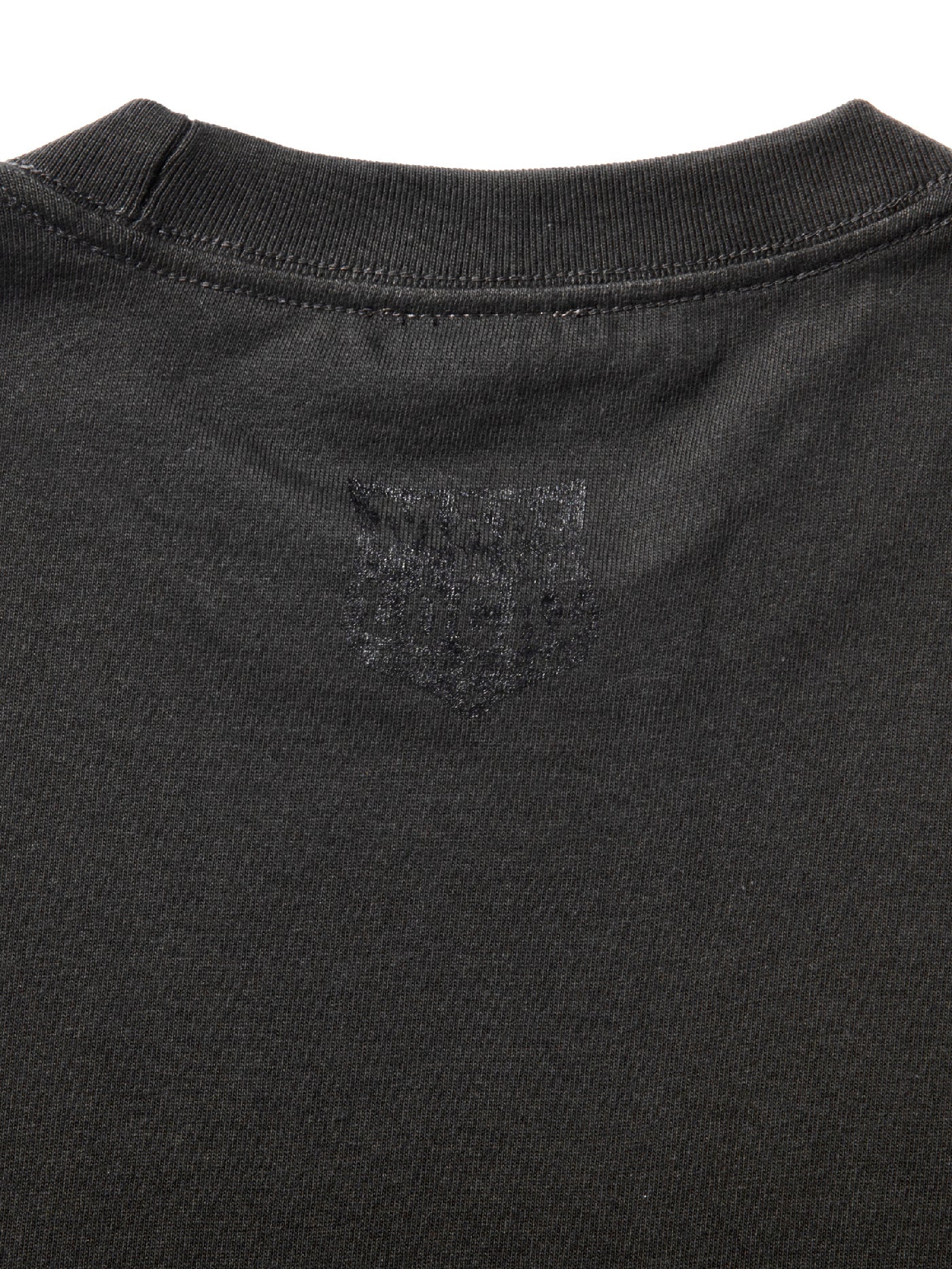 GOOD HELLER | DRIPPING LOGO S/S T-SHIRT - Ink Black
