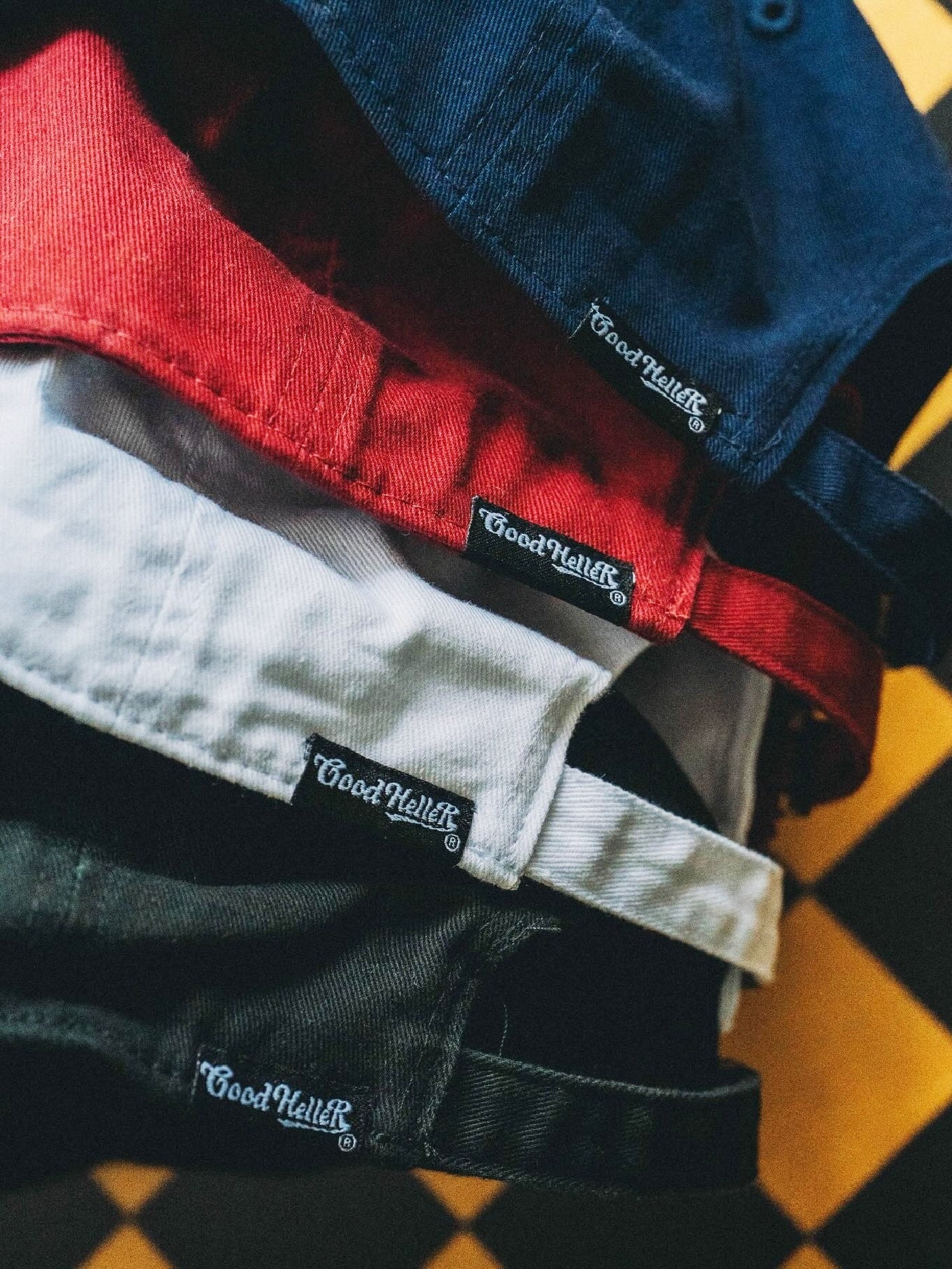 【3.20 (Fri) 12:00 Release】GOOD HELLER | EMBROIDERY OLD LOGO CASUAL CAP