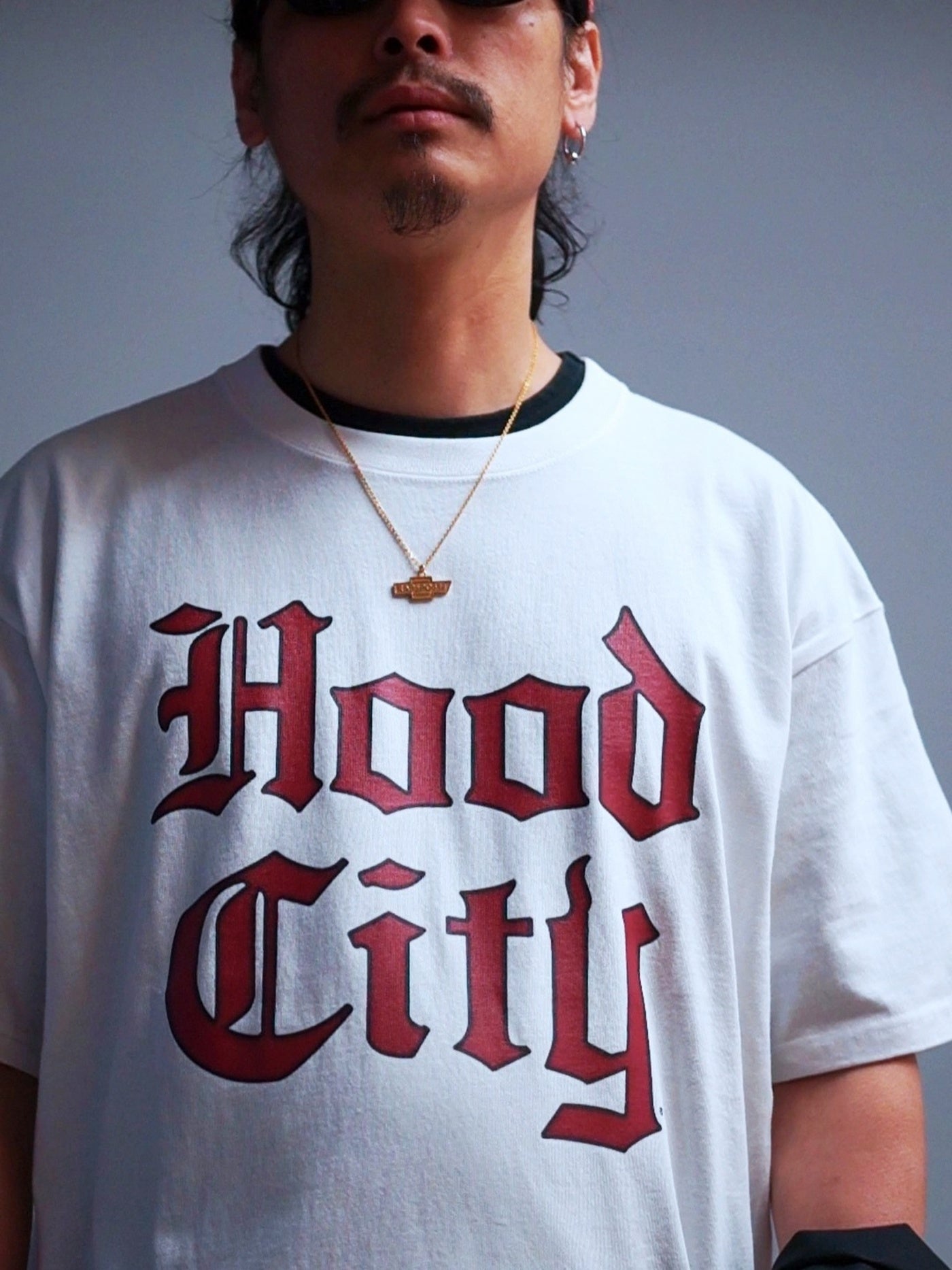 RADIALL | HOOD CITY - CREW NECK T-SHIRT S/S - White