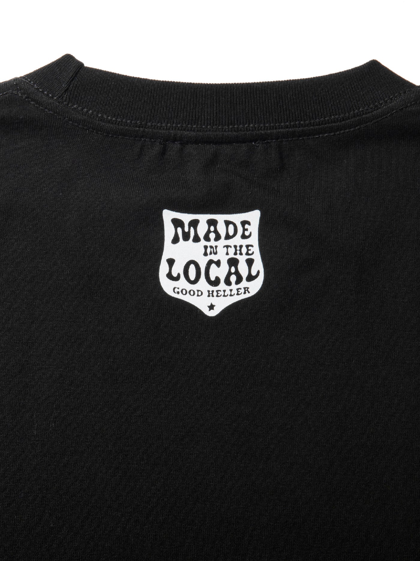 GOOD HELLER | DRIPPING LOGO S/S T-SHIRT - Black
