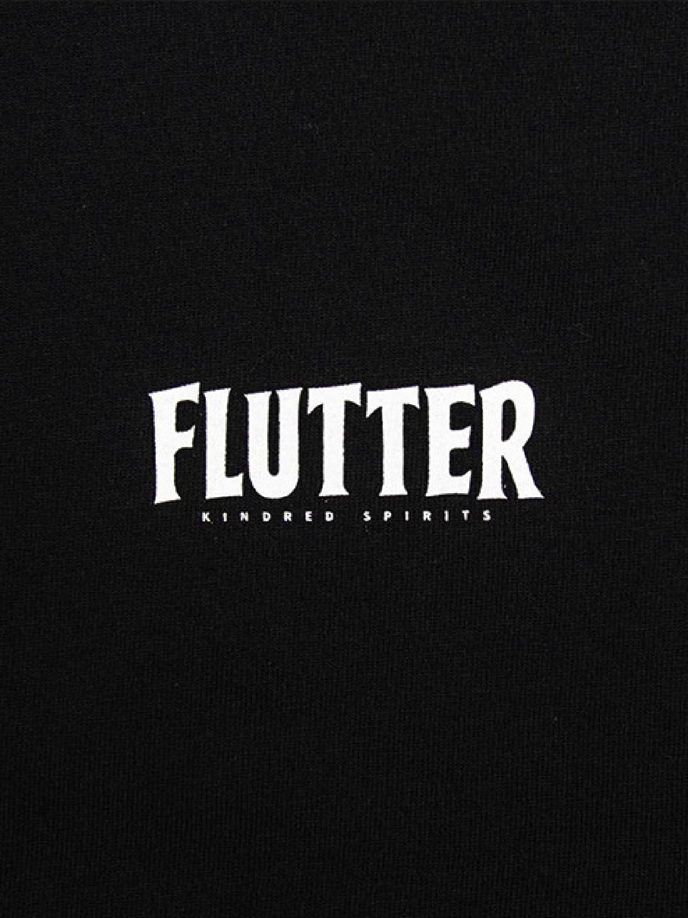 FLUTTER | OG Logo L/S Tee - Black