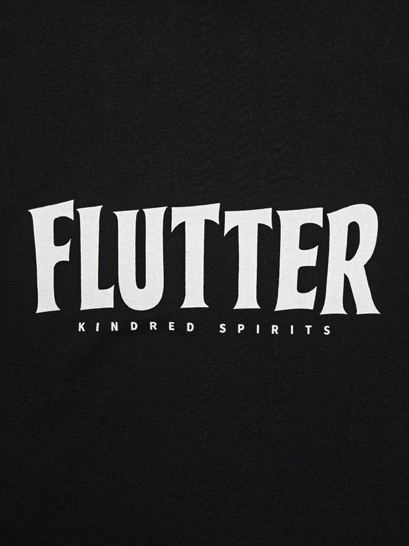 FLUTTER | OG Logo L/S Tee - Black