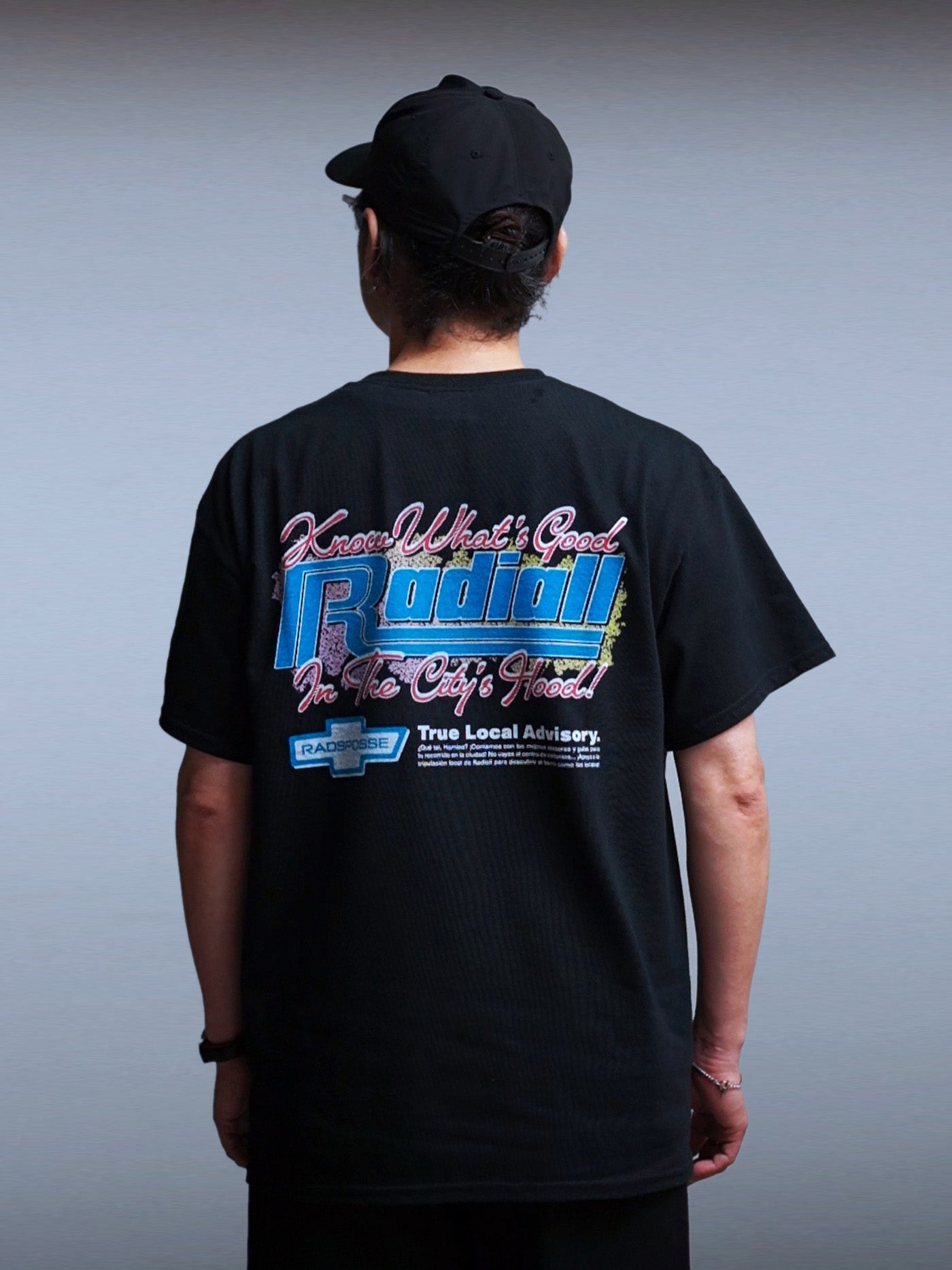 RADIALL | CUTLASS - CREW NECK T-SHIRT S/S - Black