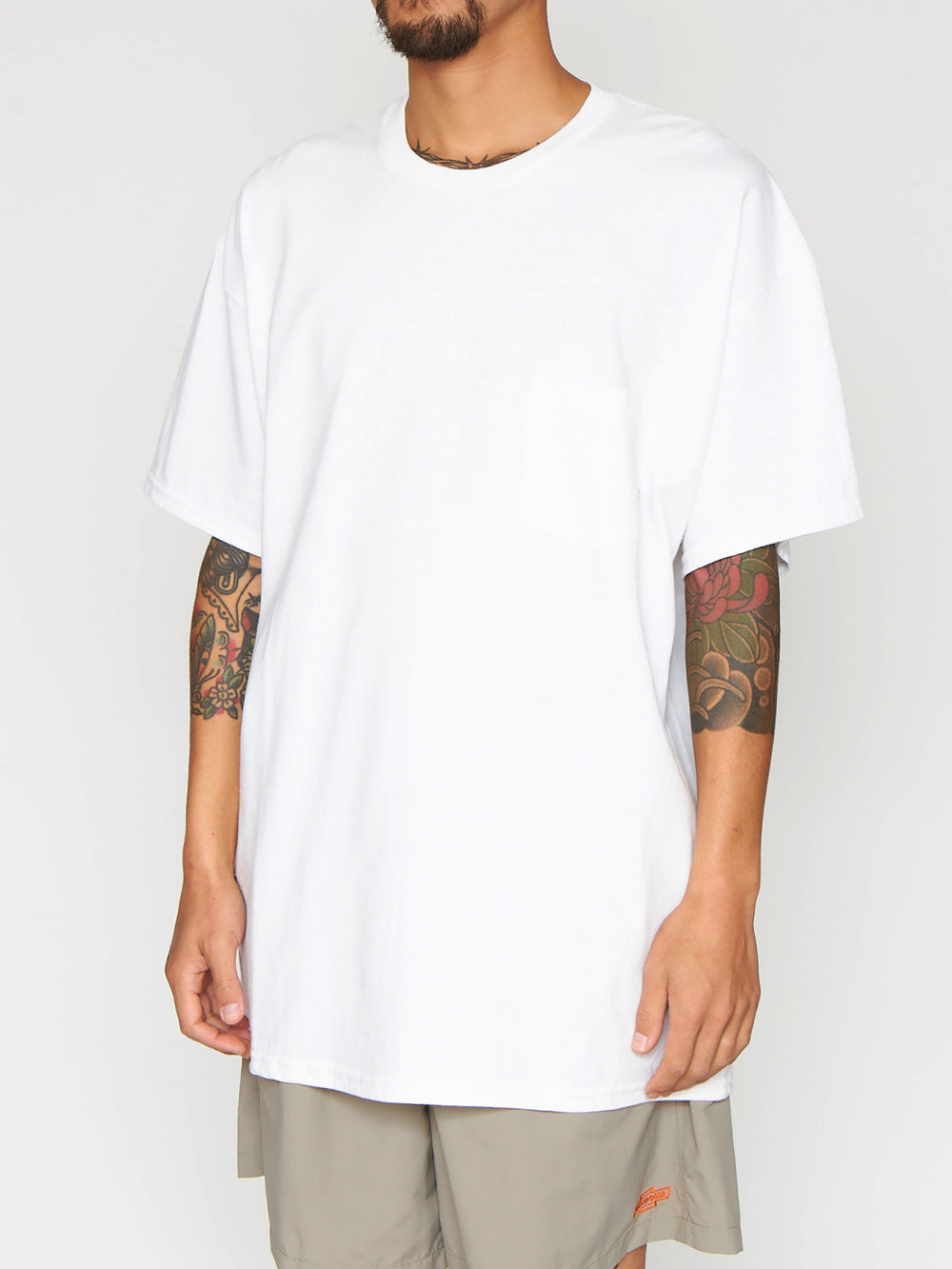 RADIALL | WALL - CREW NECK T-SHIRT S/S - White