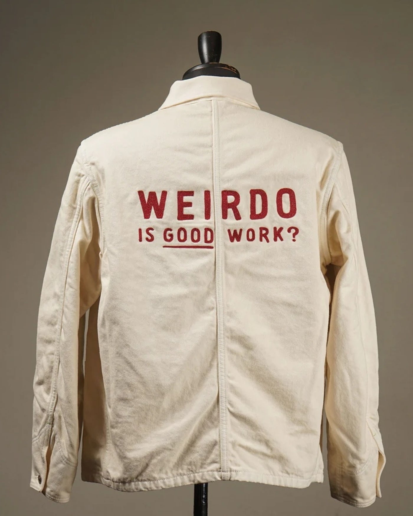 WEIRDO | GOOD WORK? - ENGINEER JACKET - Ivory