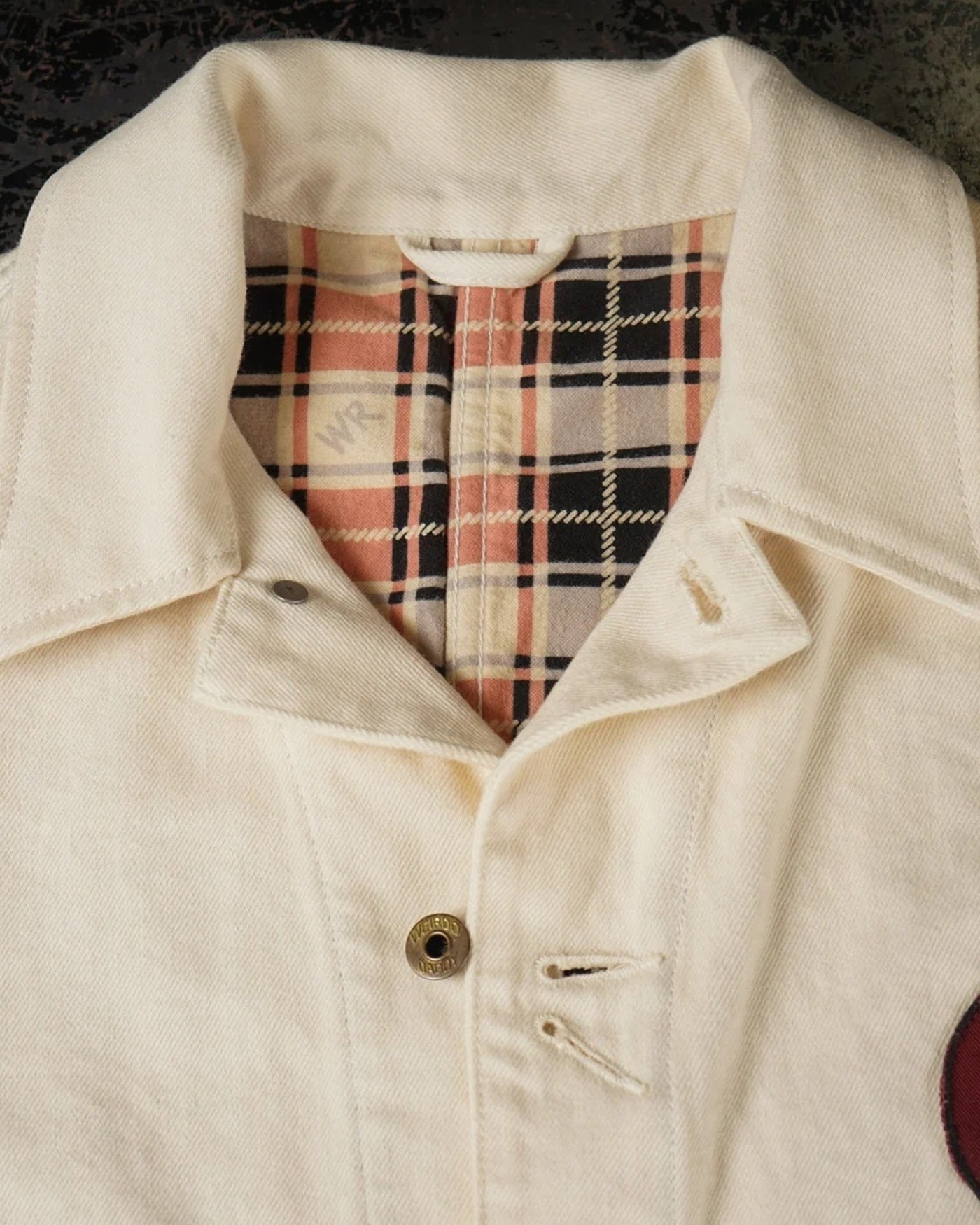 WEIRDO | GOOD WORK? - ENGINEER JACKET - Ivory