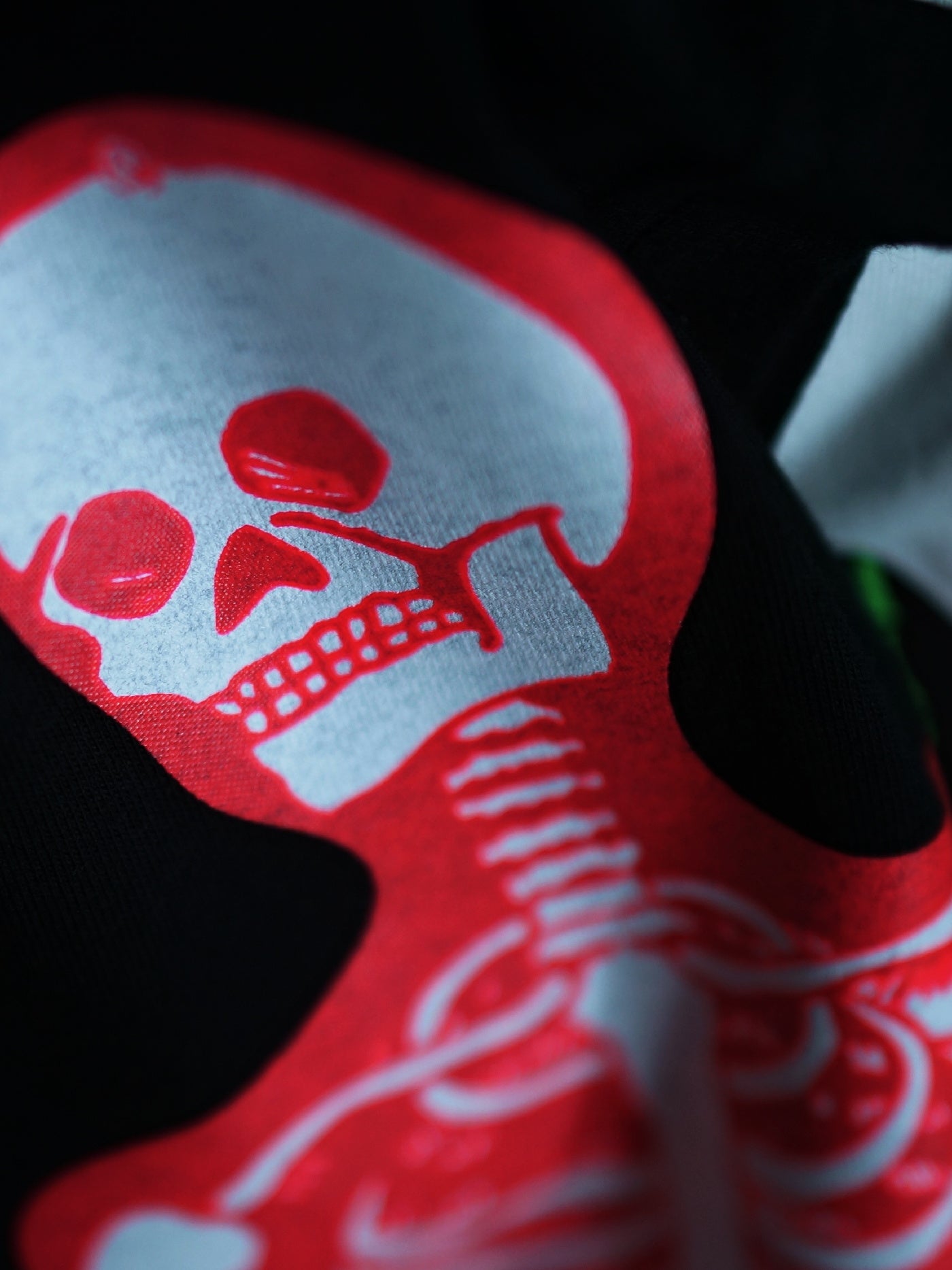 MAD MOUSE COMIC | BROKEN BONE CLUB TEE - Black
