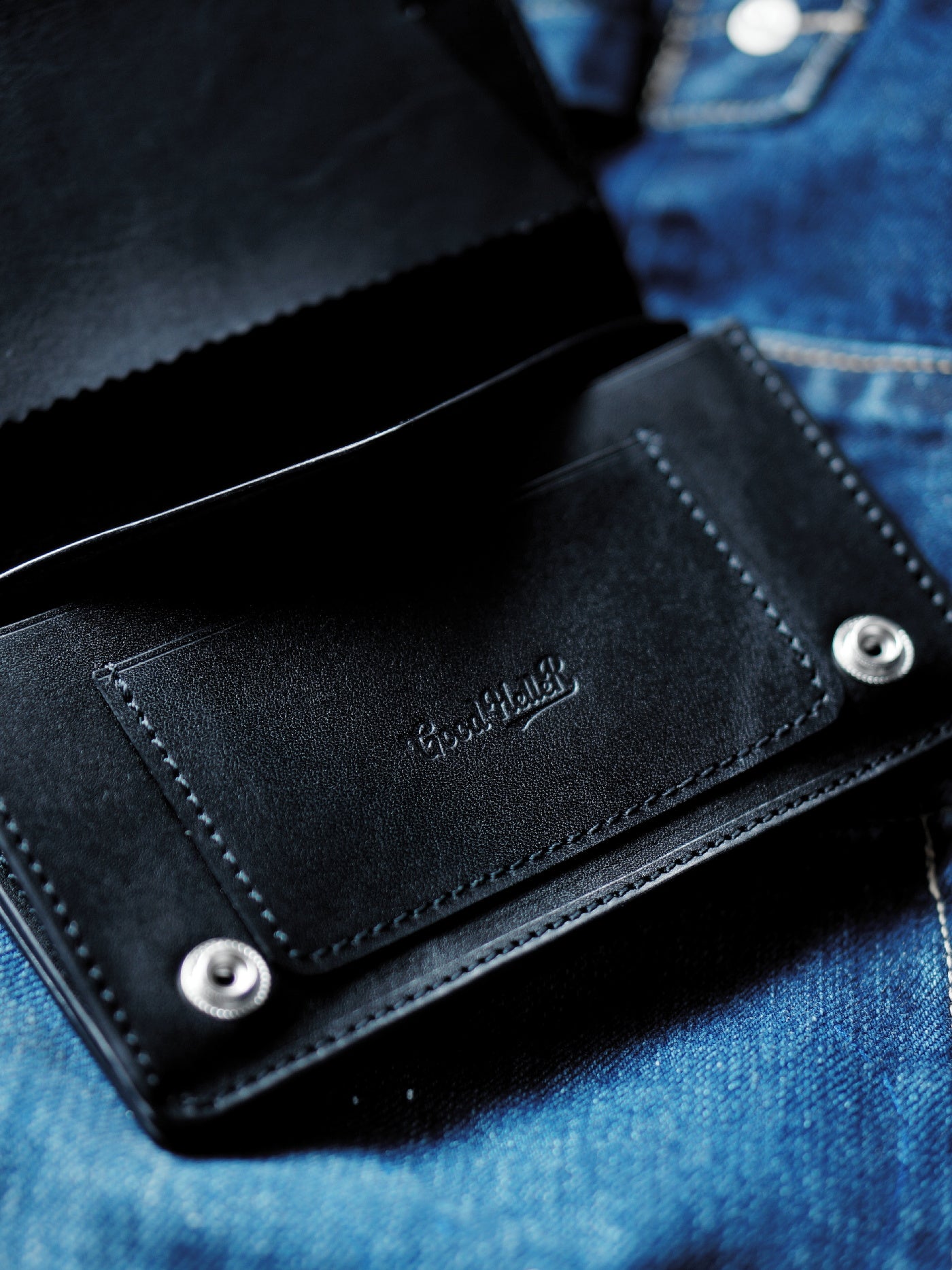 GOOD HELLER | MIDDLE LEATHER WALLET