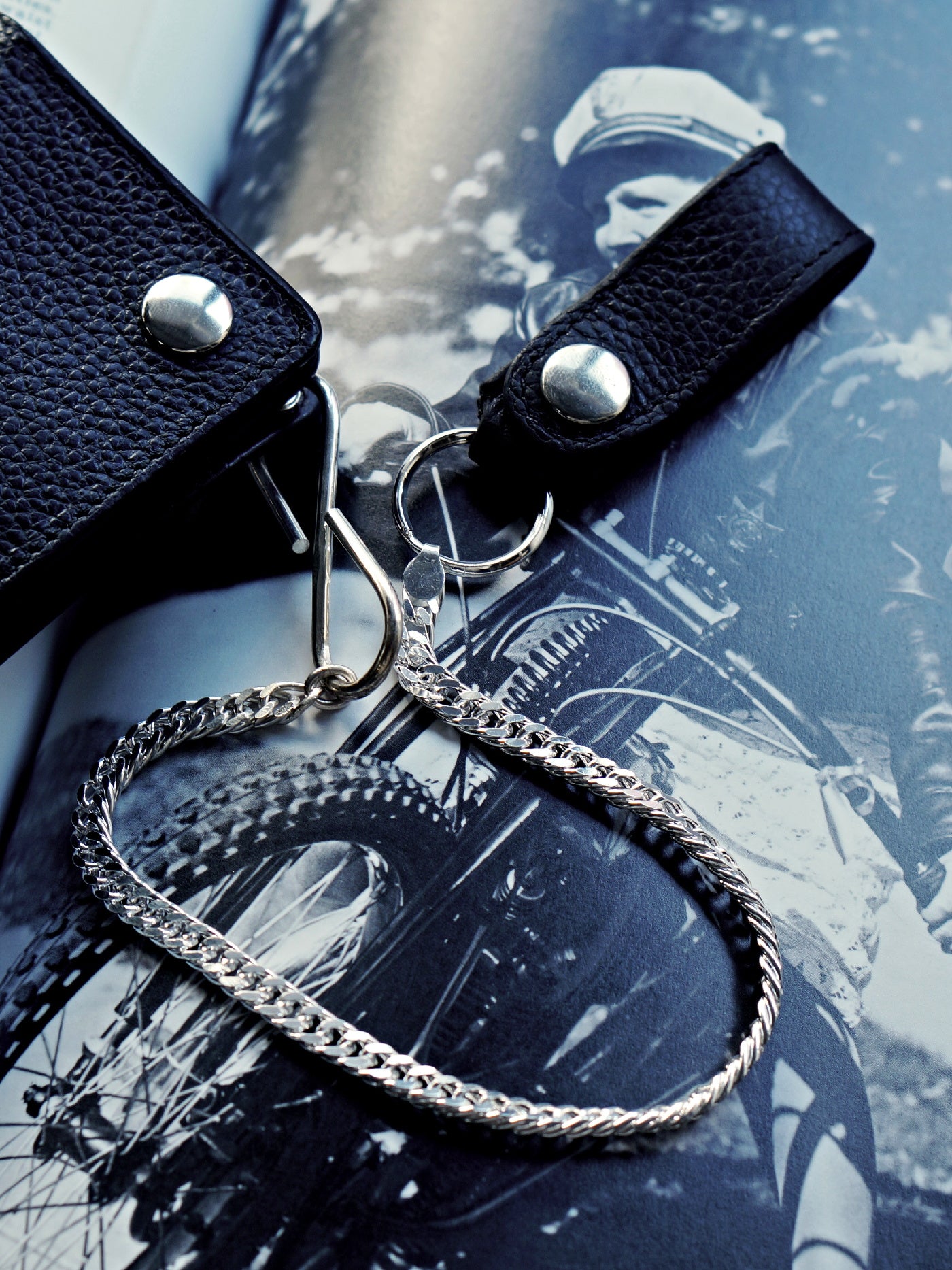 【8.23 (Sat) 12:00 Release】GOOD HELLER | SILVER FLAT TYPE WALLET CHAIN