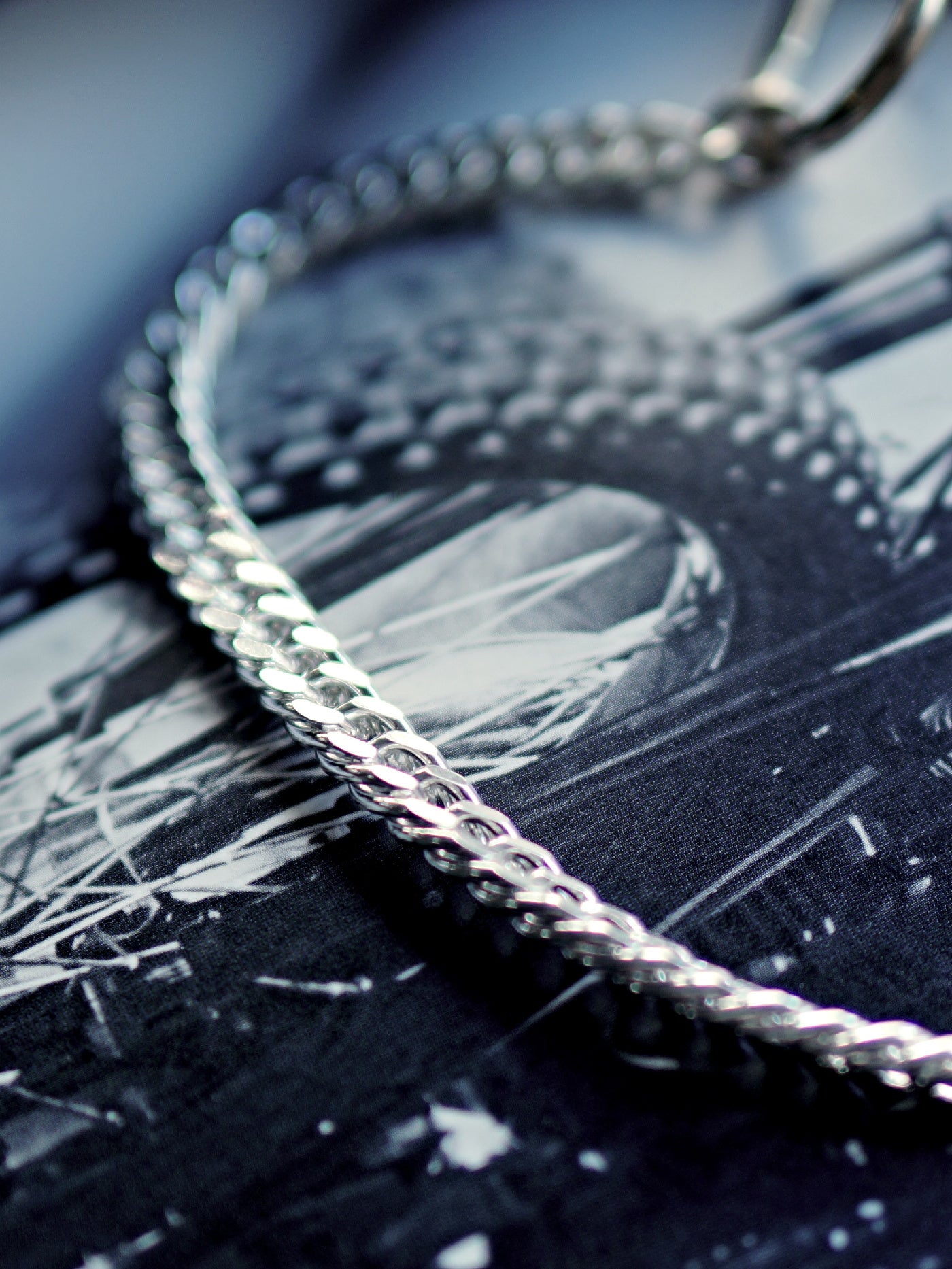 【8.23 (Sat) 12:00 Release】GOOD HELLER | SILVER FLAT TYPE WALLET CHAIN