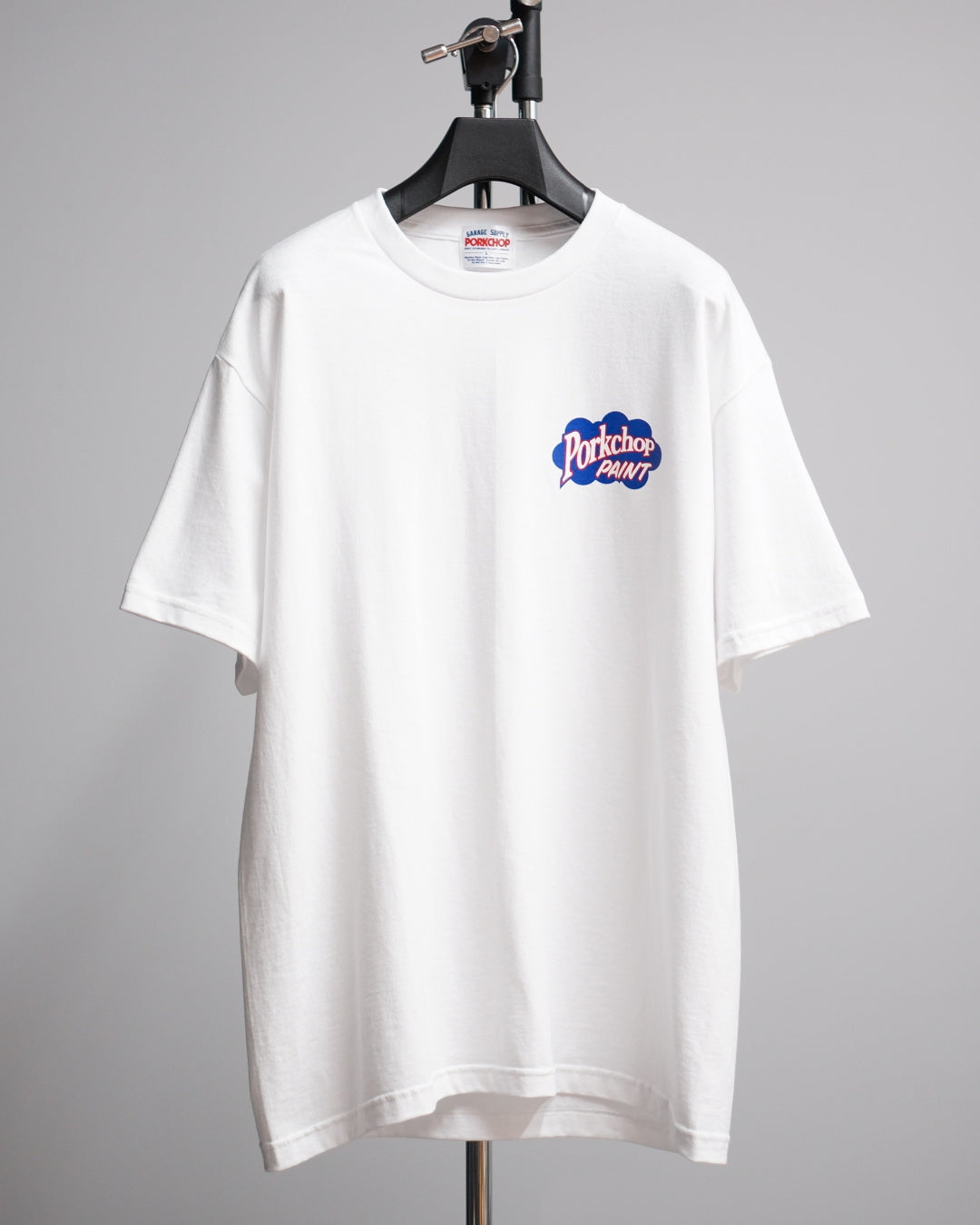 PORKCHOP | PORKCHOP PAINT TEE - White
