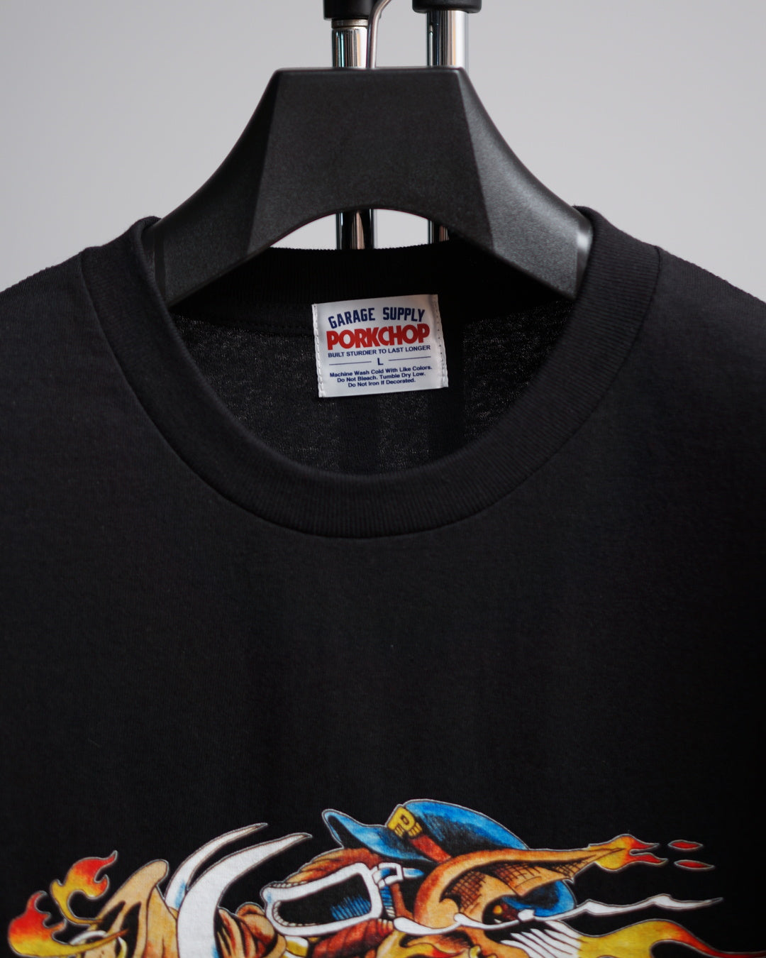 PORKCHOP | WILD PORK TEE - Black