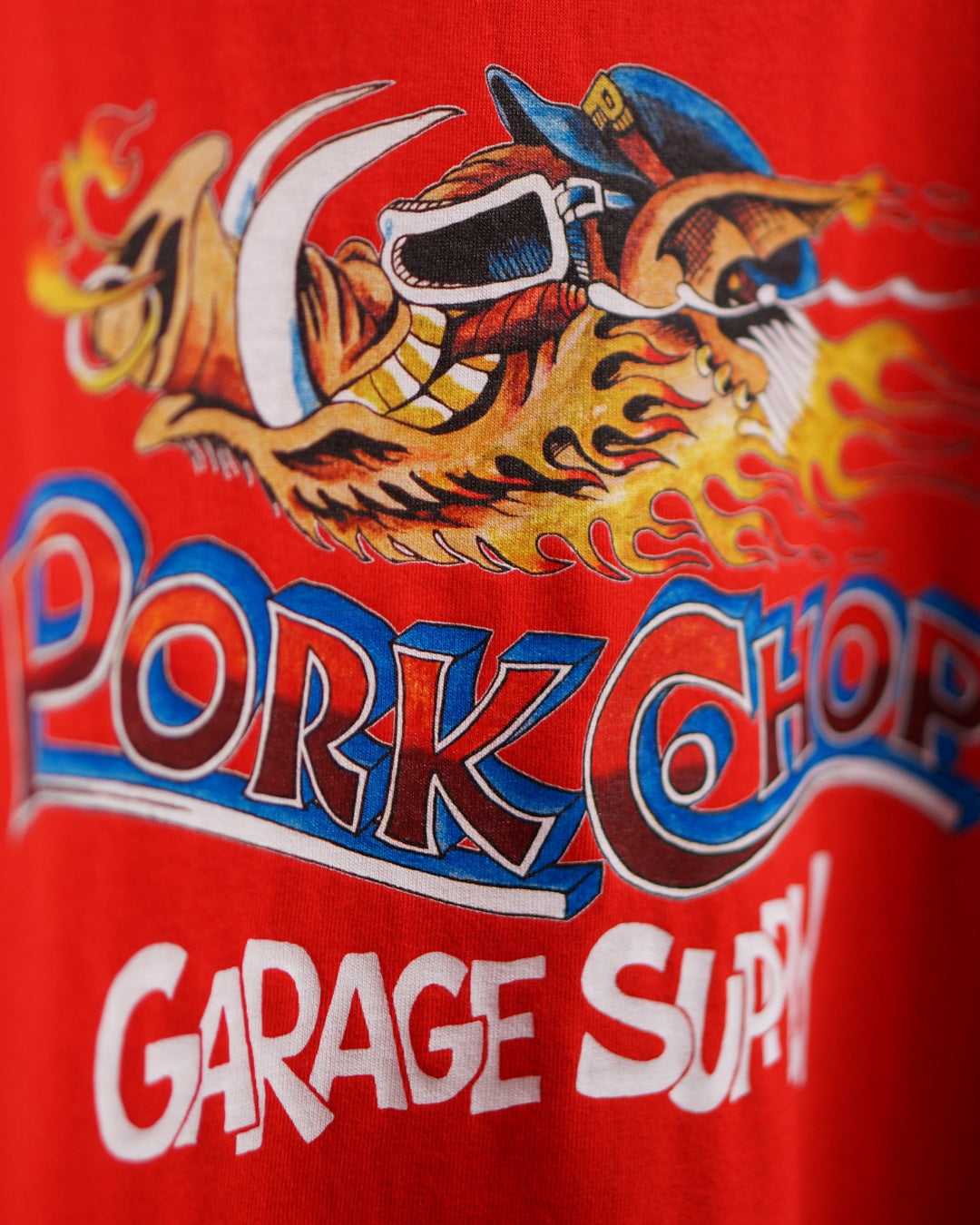PORKCHOP | WILD PORK TEE - Red