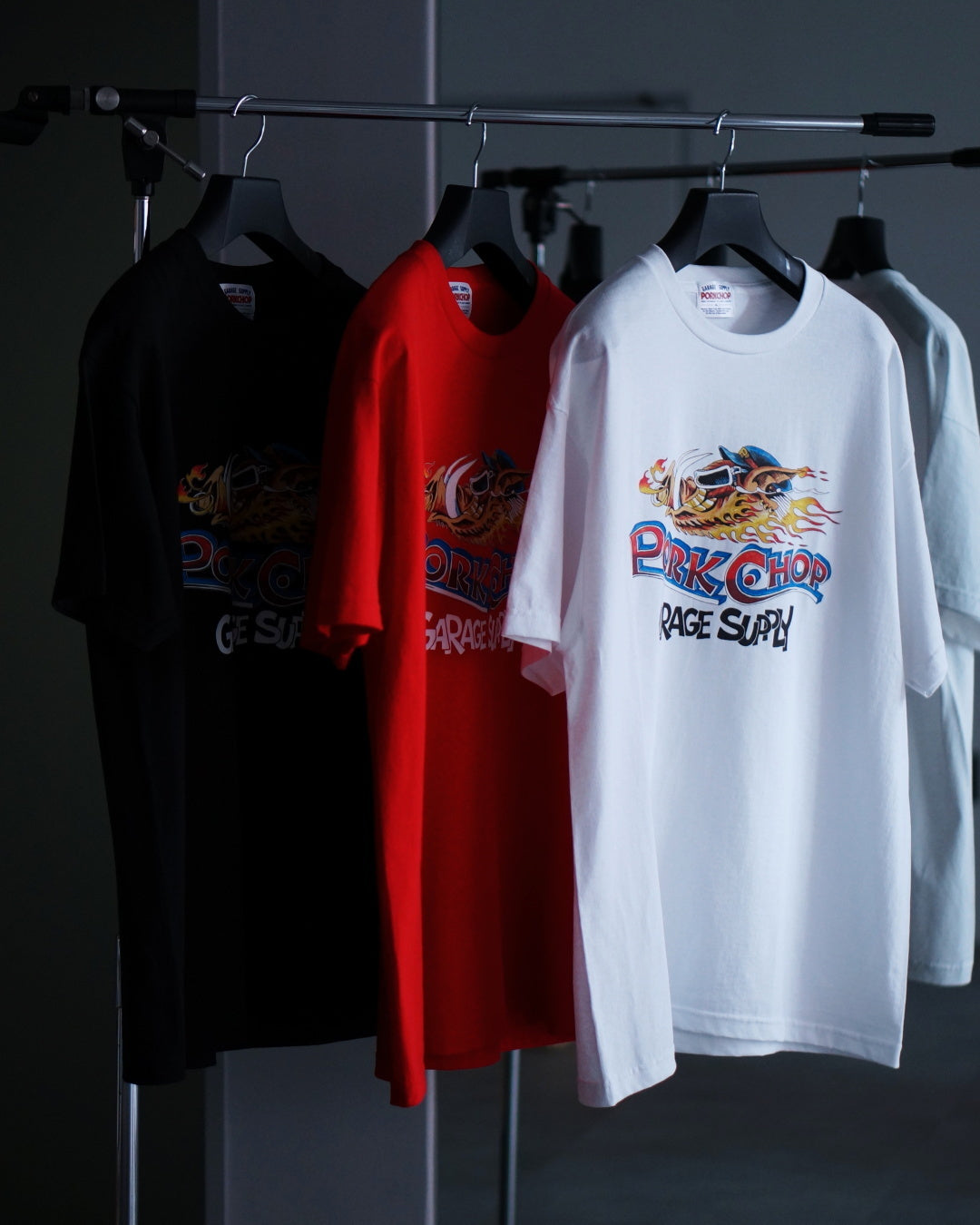 PORKCHOP | WILD PORK TEE - Black