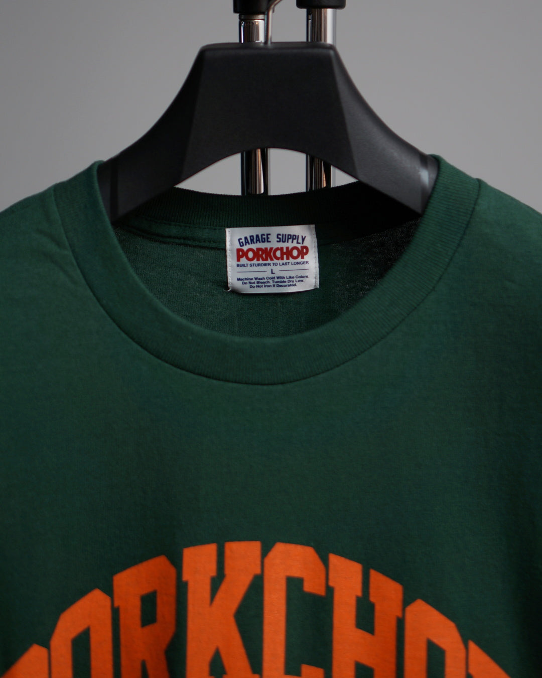 PORKCHOP | 2nd COLLEGE TEE - Forest Green