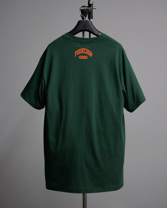 PORKCHOP | 2nd COLLEGE TEE - Forest Green