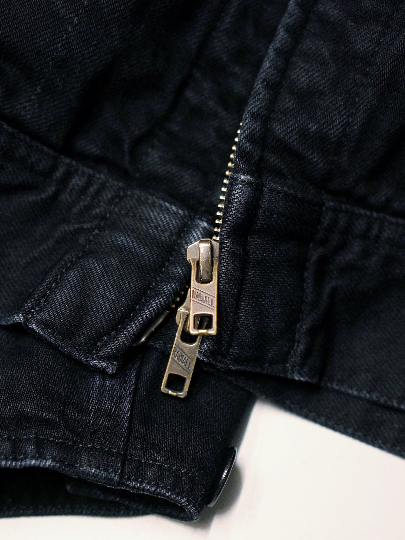 【10.11 (Sat) 12:00 Release】RADIALL | C10 - TRUCKER JACKET - Black