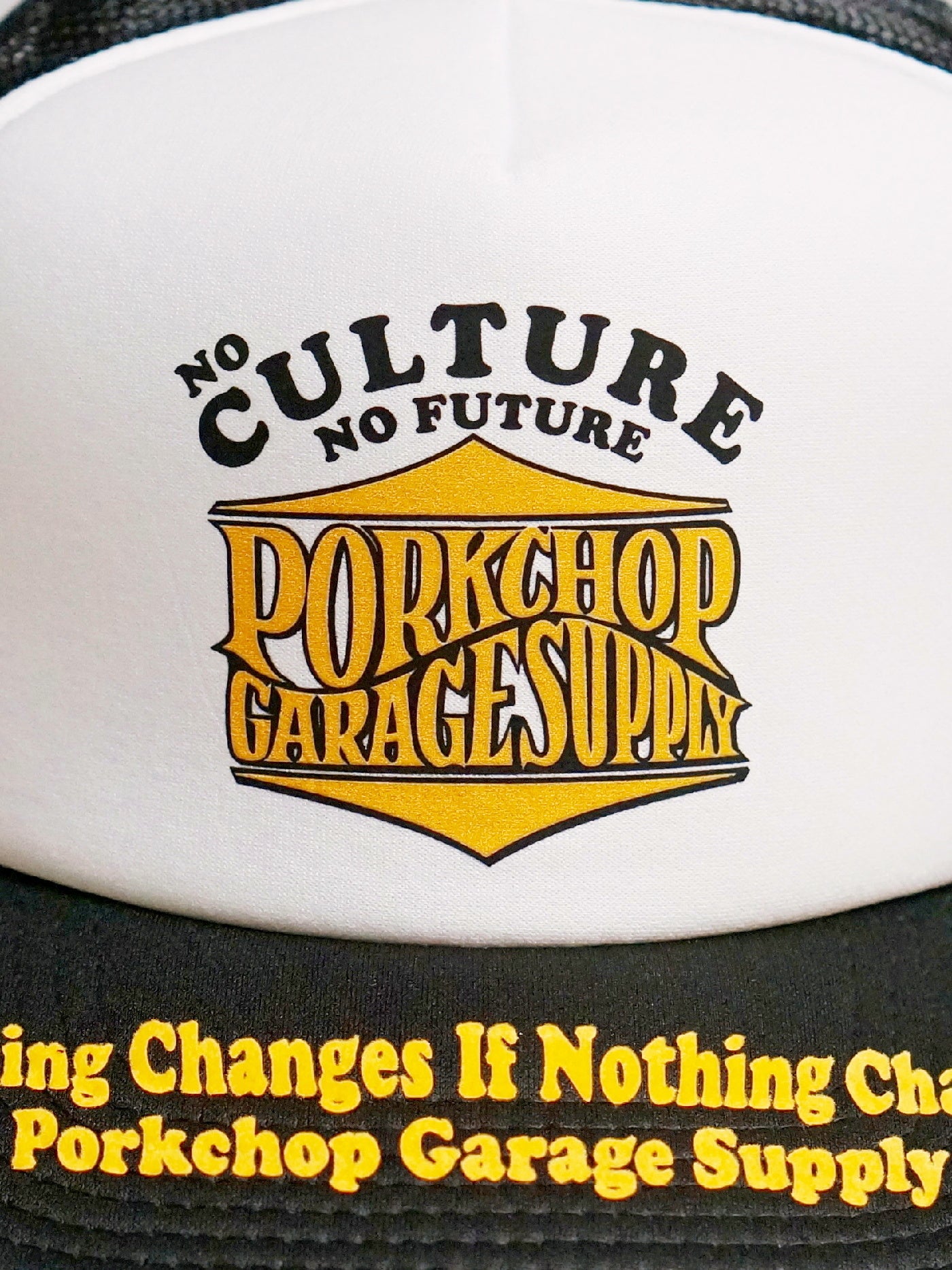 【10.12 (Sun) 12:00 Release】PORKCHOP | WAVE LOGO MESH CAP