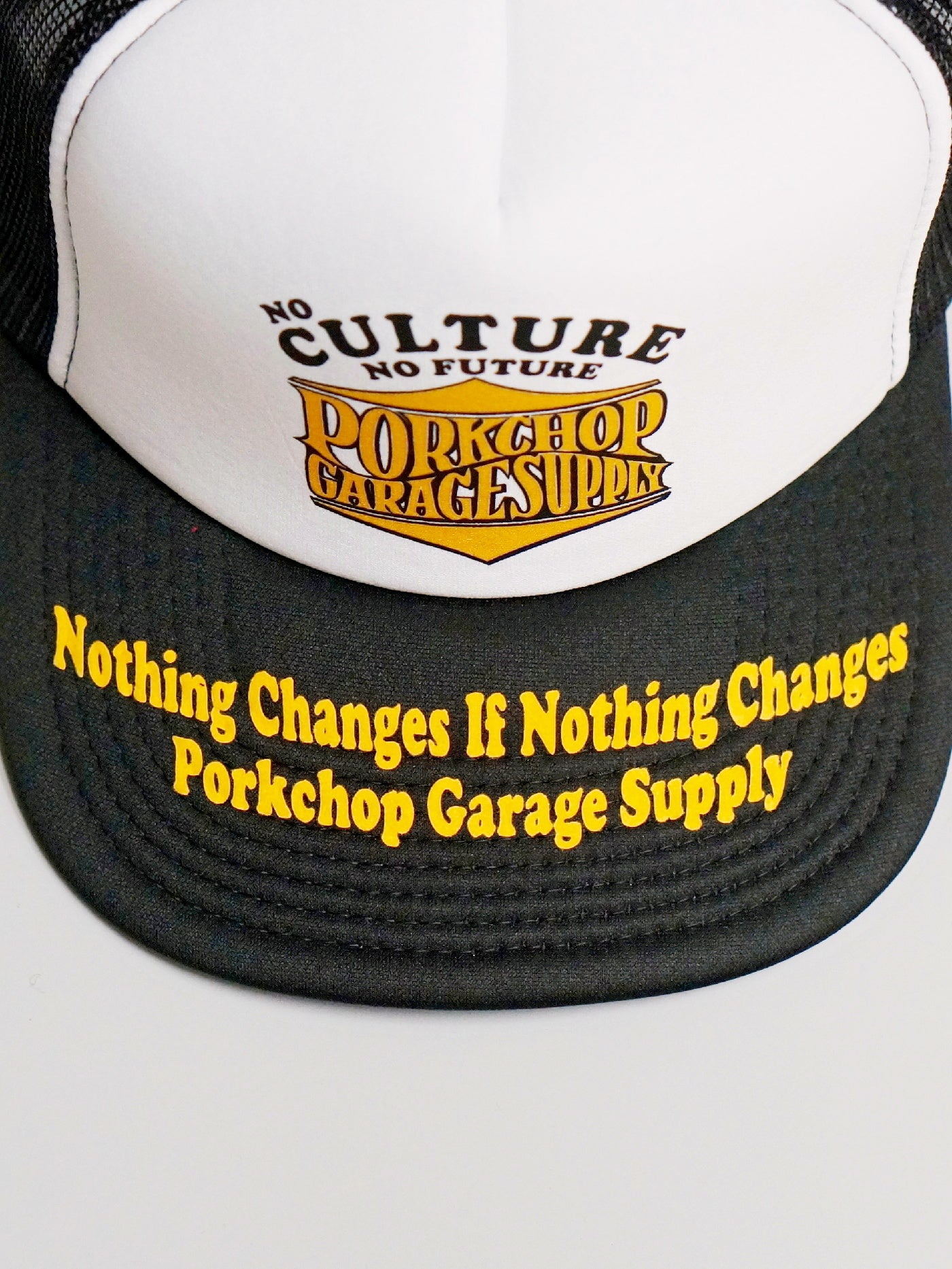 【10.12 (Sun) 12:00 Release】PORKCHOP | WAVE LOGO MESH CAP