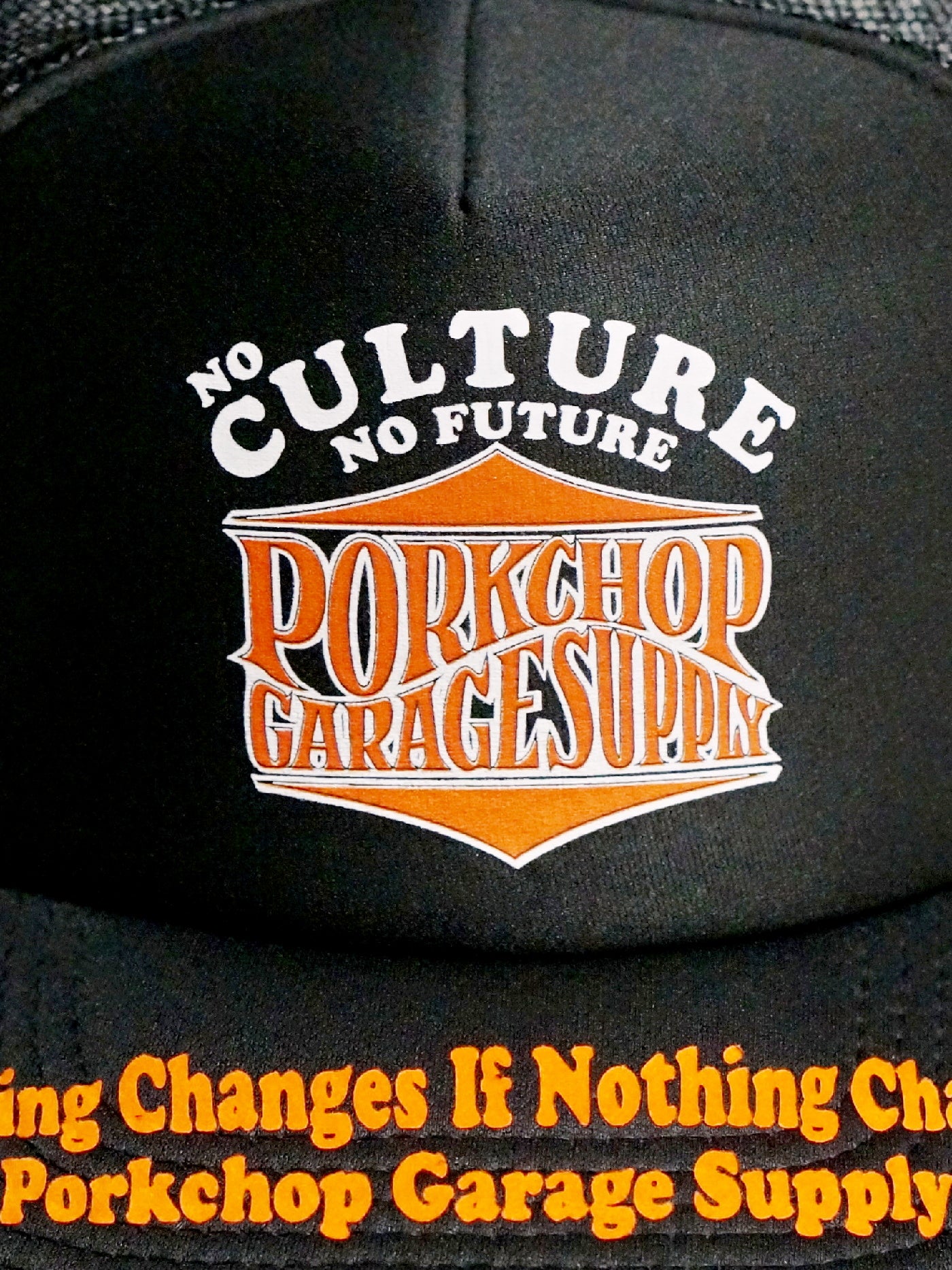 【10.12 (Sun) 12:00 Release】PORKCHOP | WAVE LOGO MESH CAP