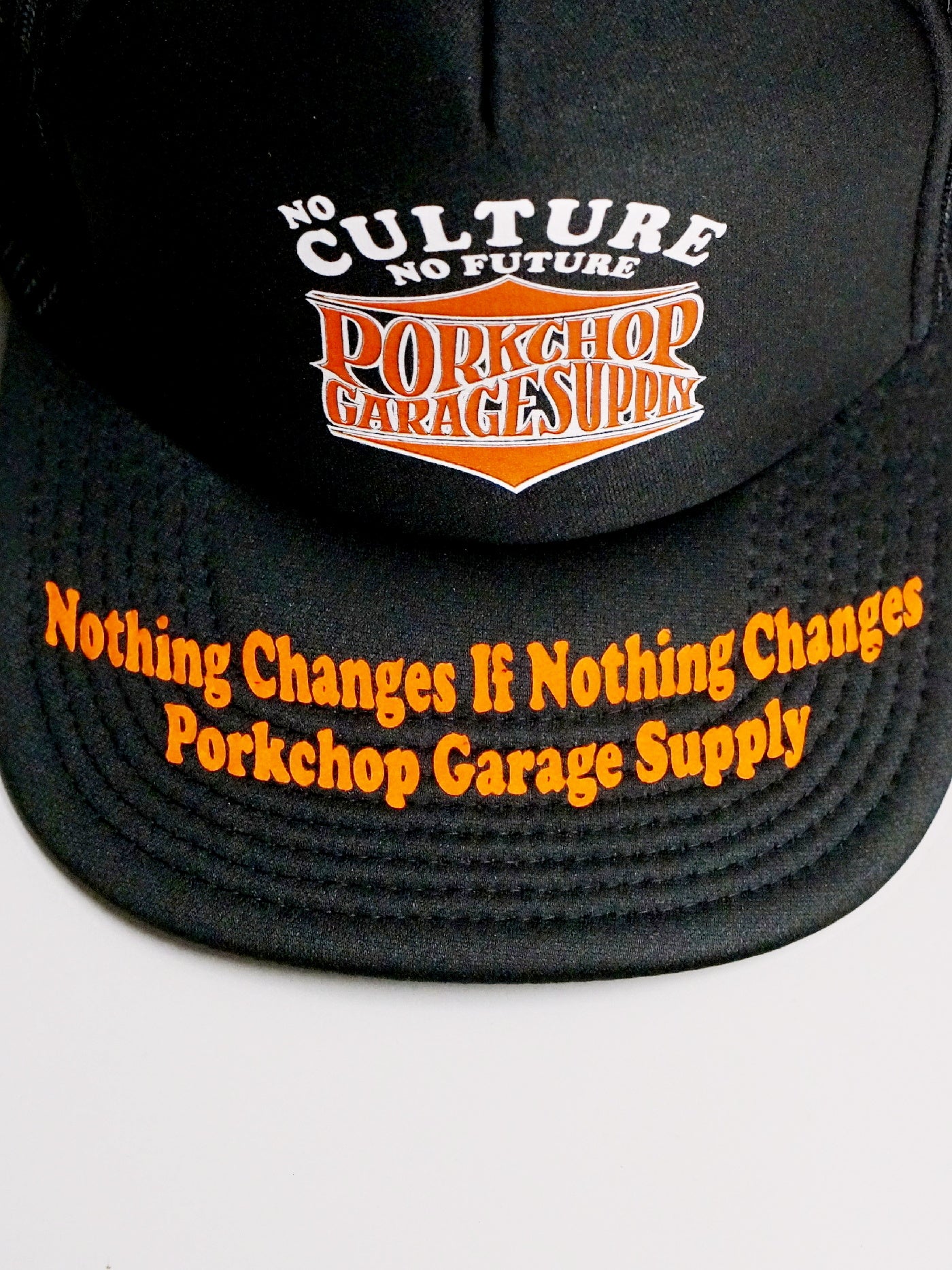 【10.12 (Sun) 12:00 Release】PORKCHOP | WAVE LOGO MESH CAP