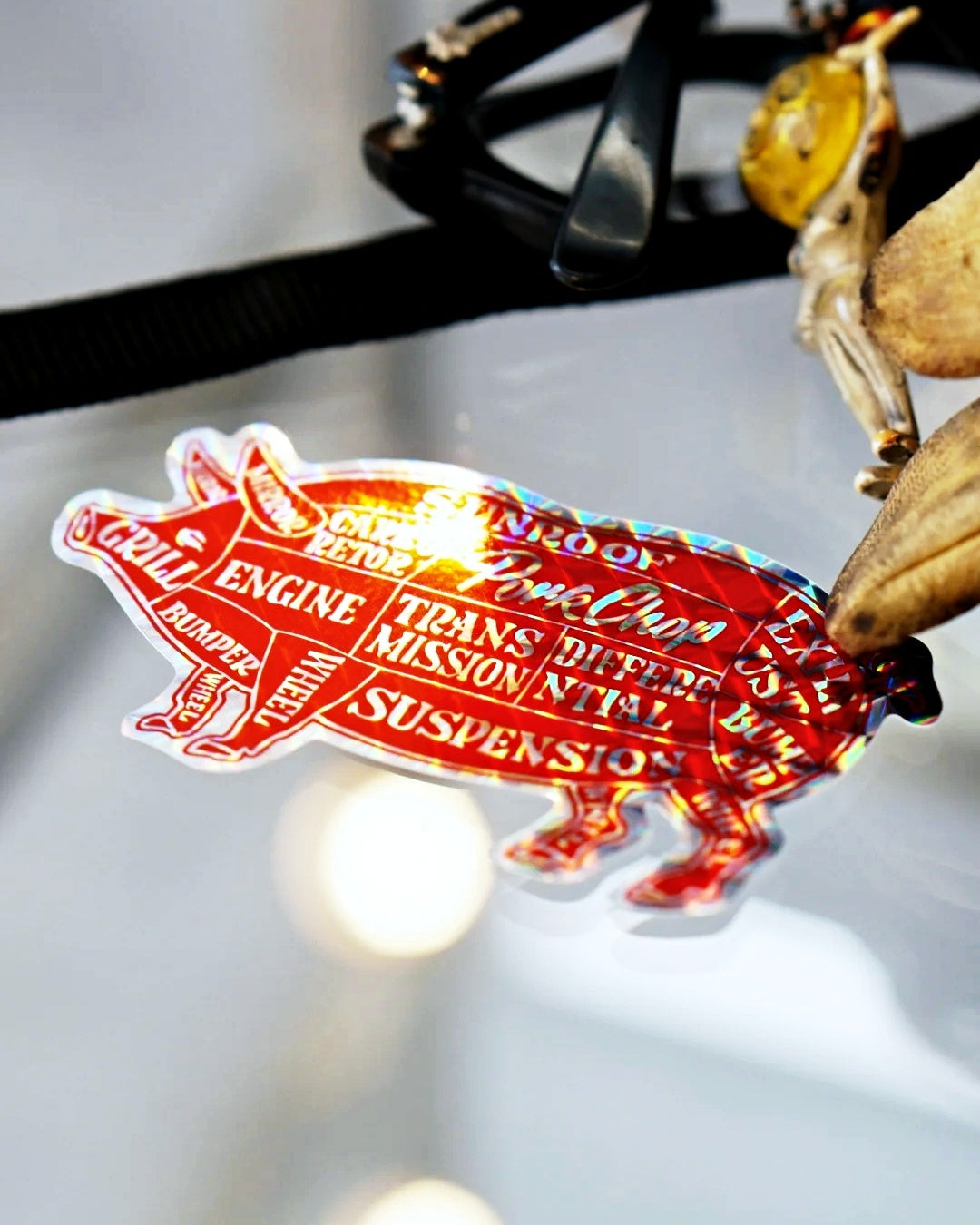 PORKCHOP | HOLOGRAM PORK STICKER