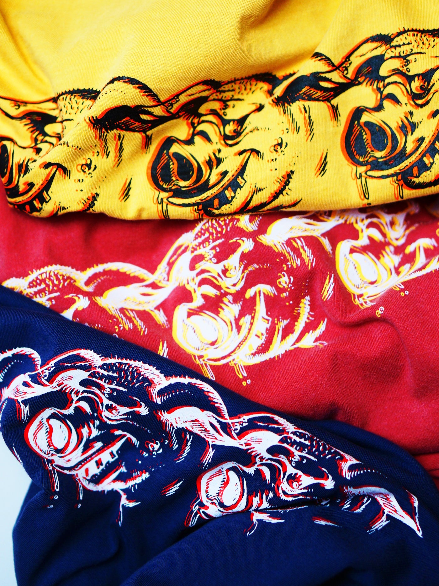 PORKCHOP | SCUM PORK L/S TEE - Navy