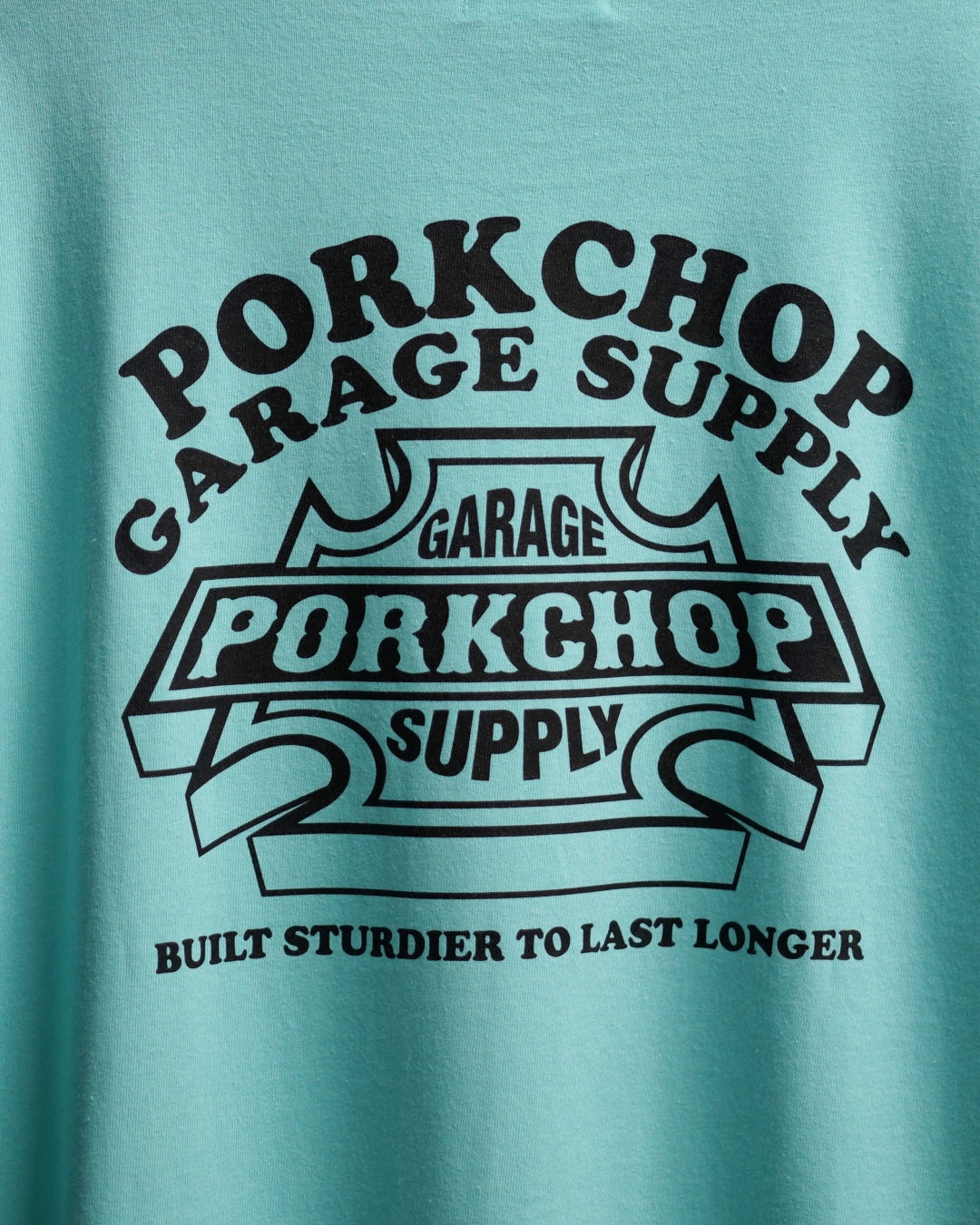 PORKCHOP | WILD PORK L/S TEE - Celadon