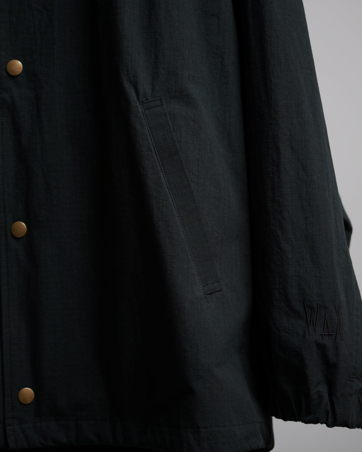 WAX | BALLOON COACH JACKET - Black