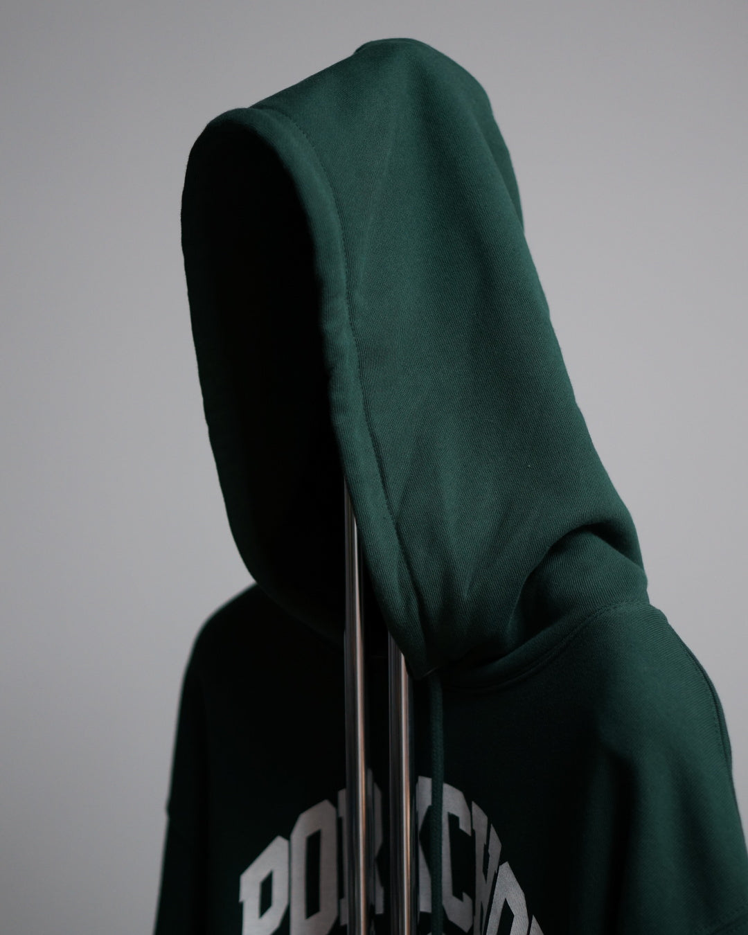 PORKCHOP | 2nd COLLEGE HOODIE - Forest Green