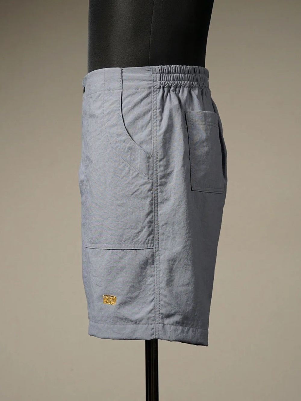 WEIRDO | PORN WEIRDO - NYLON SHORTS - Bluish Gray