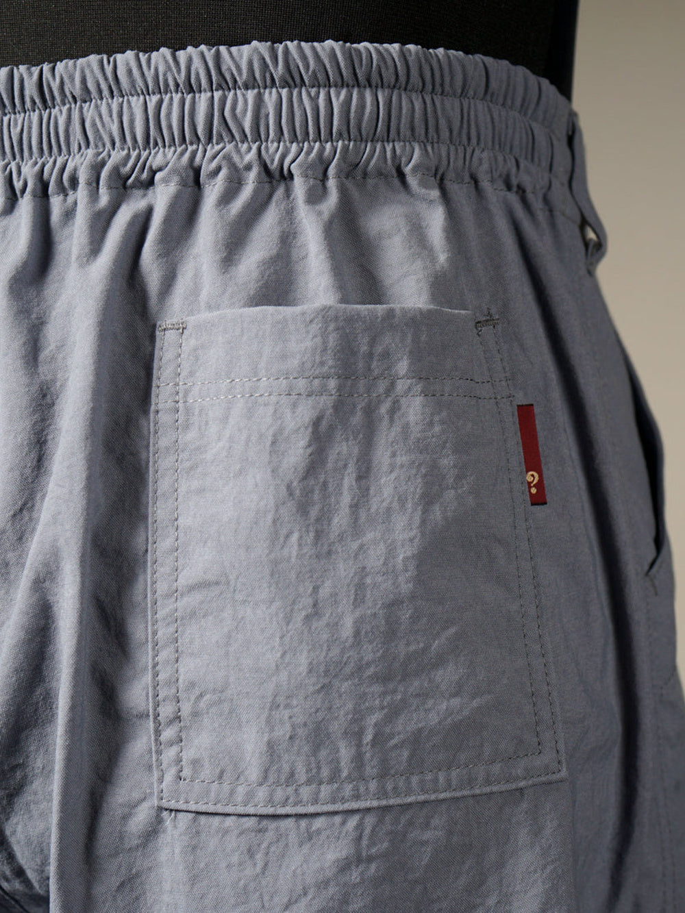 WEIRDO | PORN WEIRDO - NYLON SHORTS - Bluish Gray