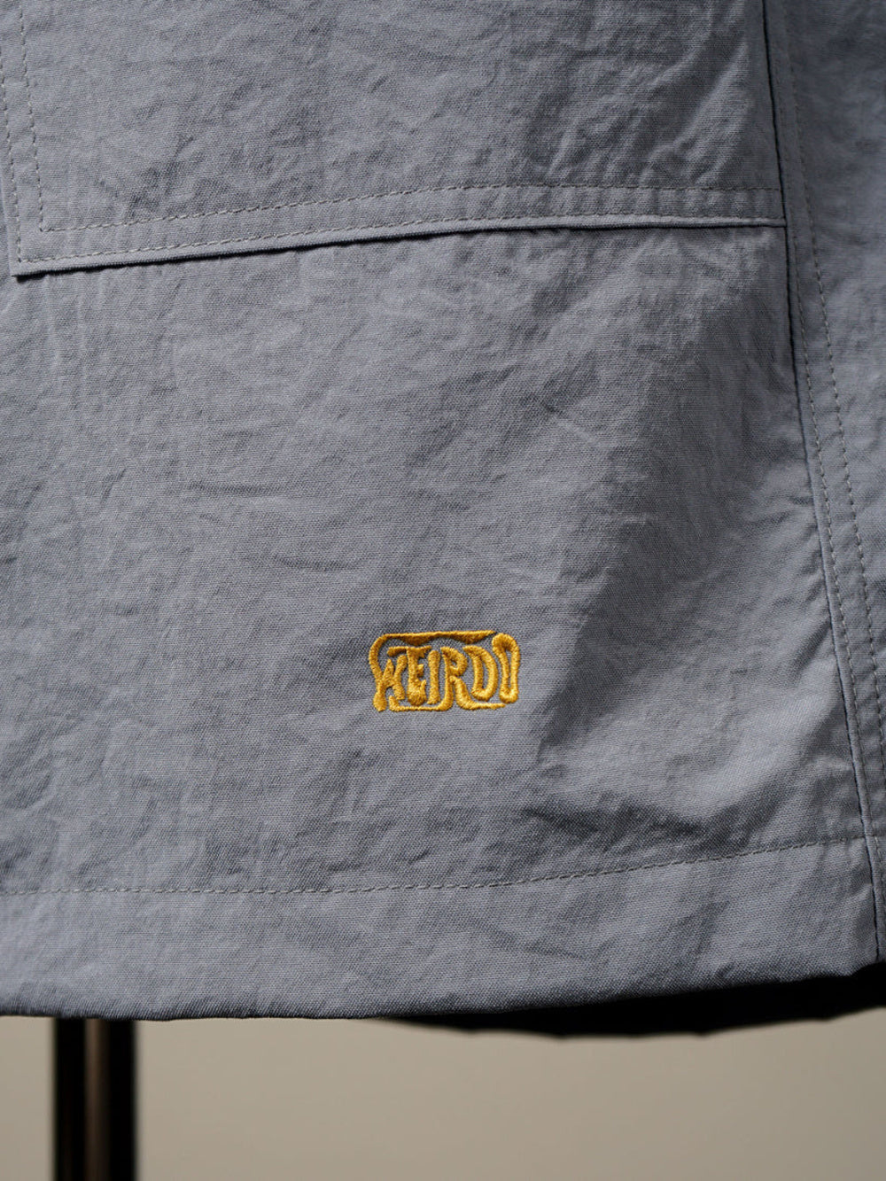 WEIRDO | PORN WEIRDO - NYLON SHORTS - Bluish Gray