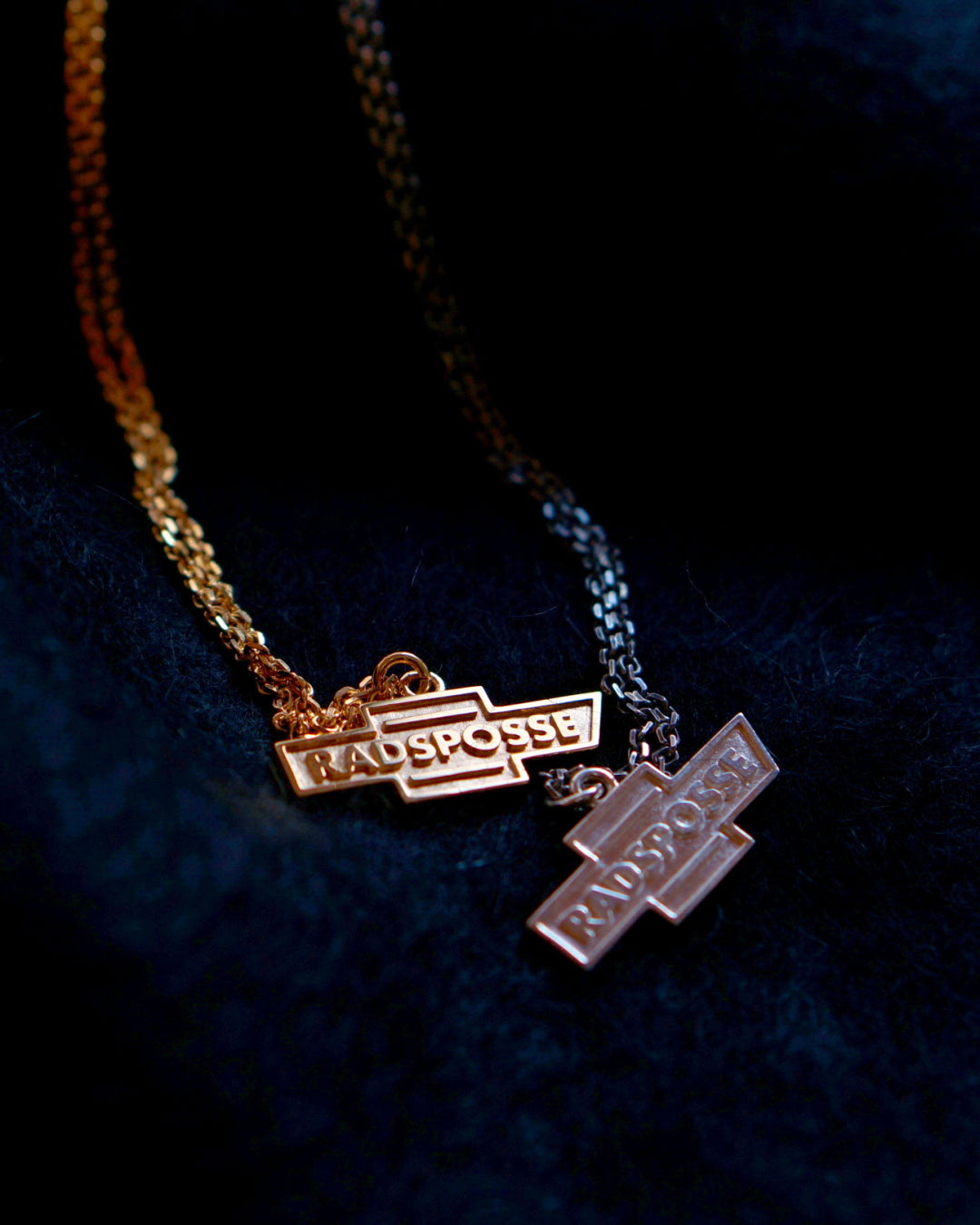 RADIALL | POSSE - EMBLEM NECKLACE - 18K Plated