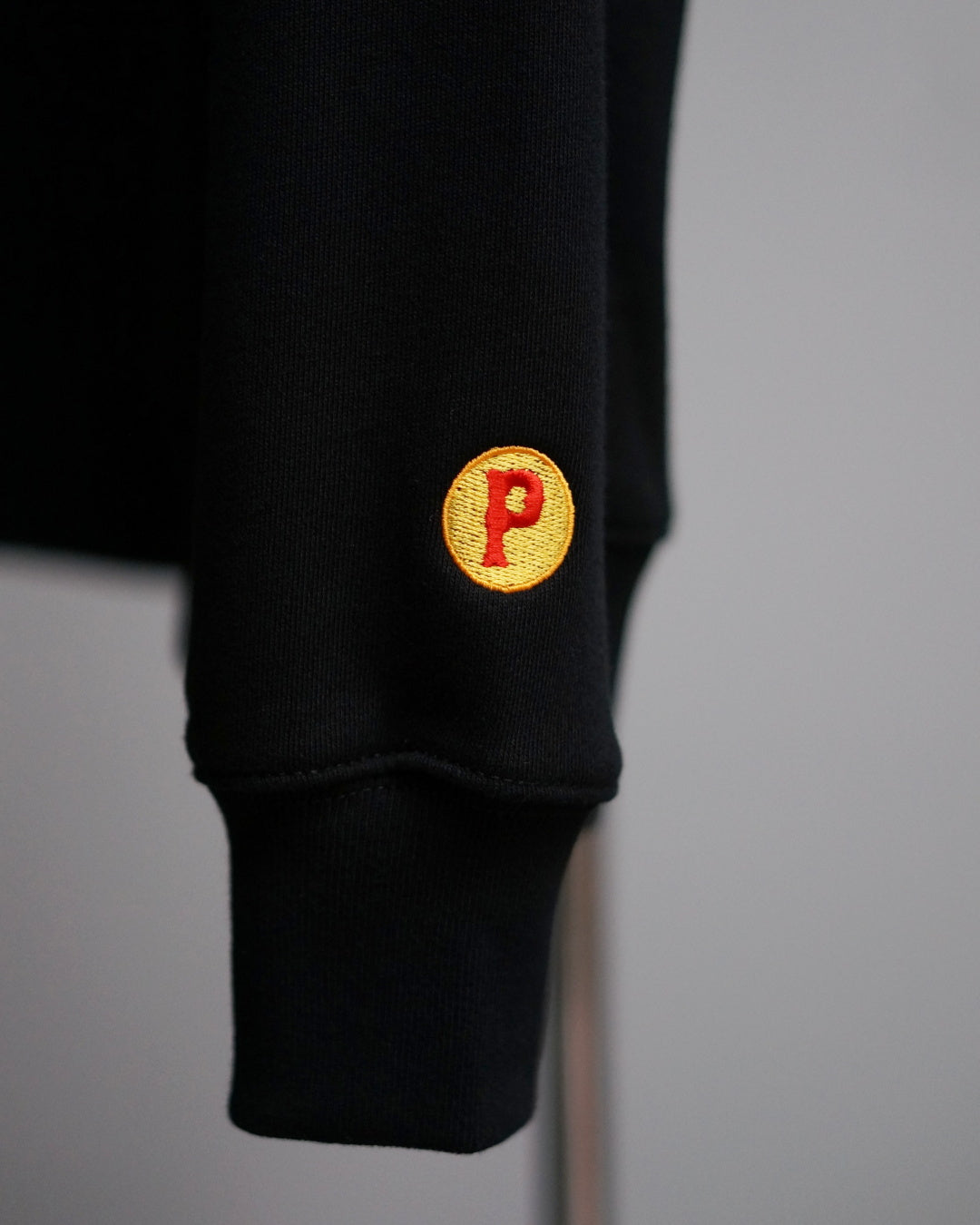PORKCHOP | 2nd OVAL HOODIE - Black