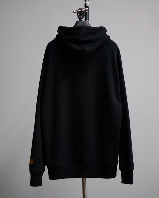 PORKCHOP | 2nd OVAL HOODIE - Black