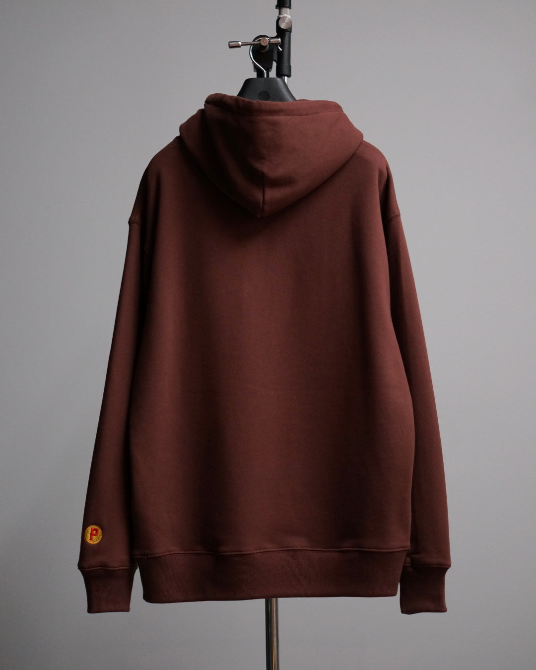 PORKCHOP | 2nd OVAL HOODIE - Brown