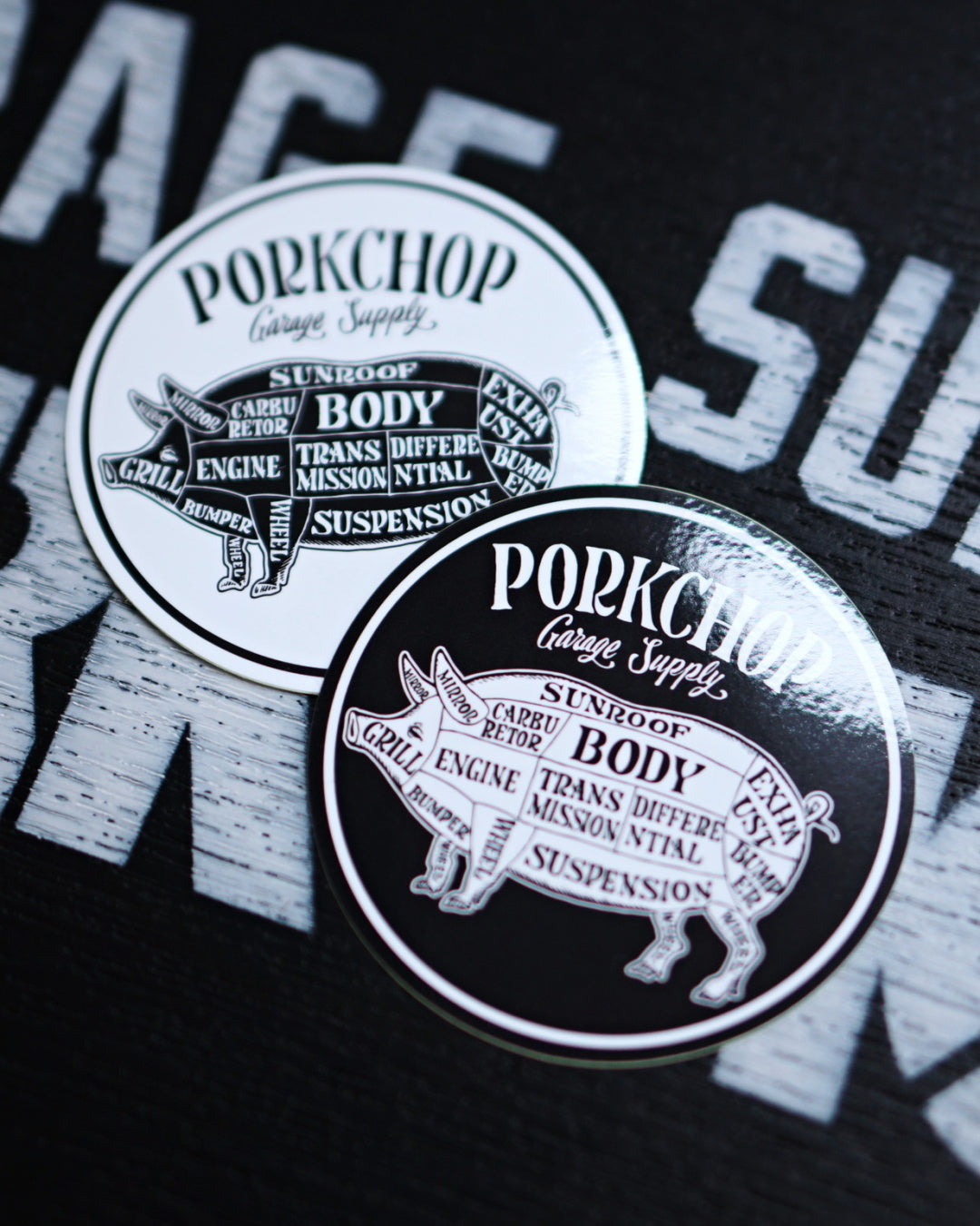 PORKCHOP | PORKCHOP CIRCLE STICKER
