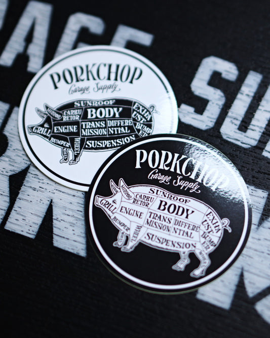 PORKCHOP | PORKCHOP CIRCLE STICKER