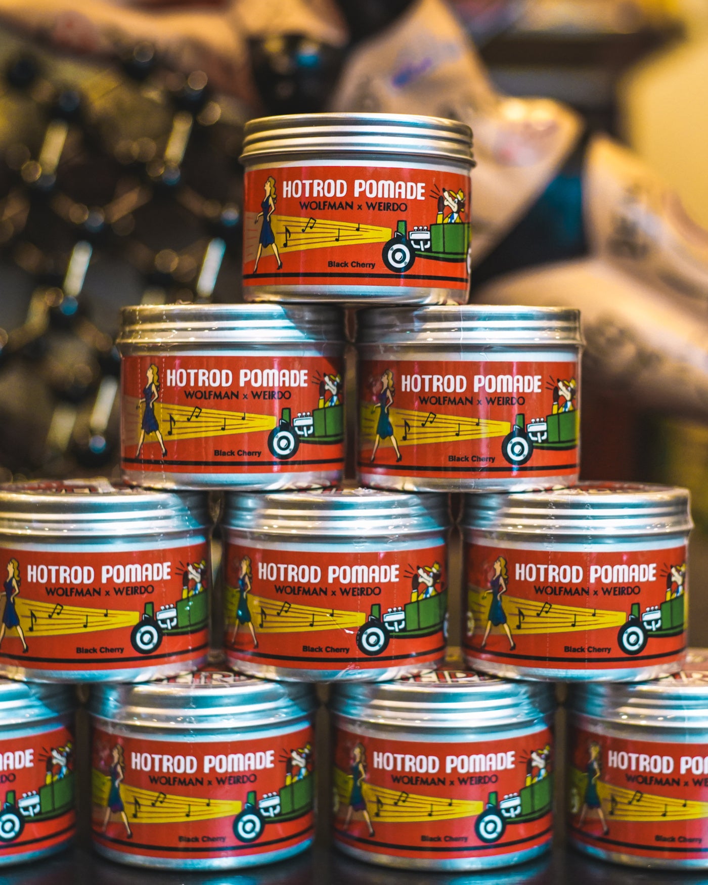 WEIRDO | WOLFMAN HOTROD POMADE - Black Cherry